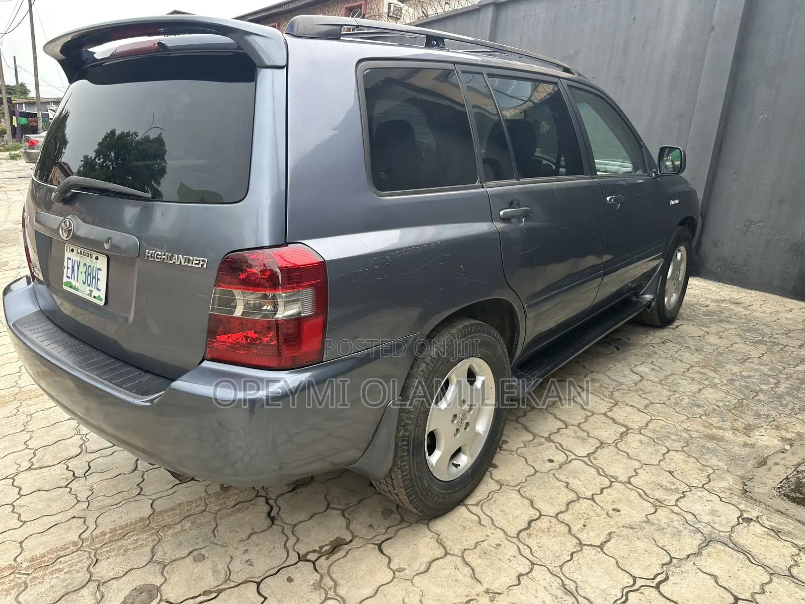 Toyota Highlander Limited V6 2006 Blue