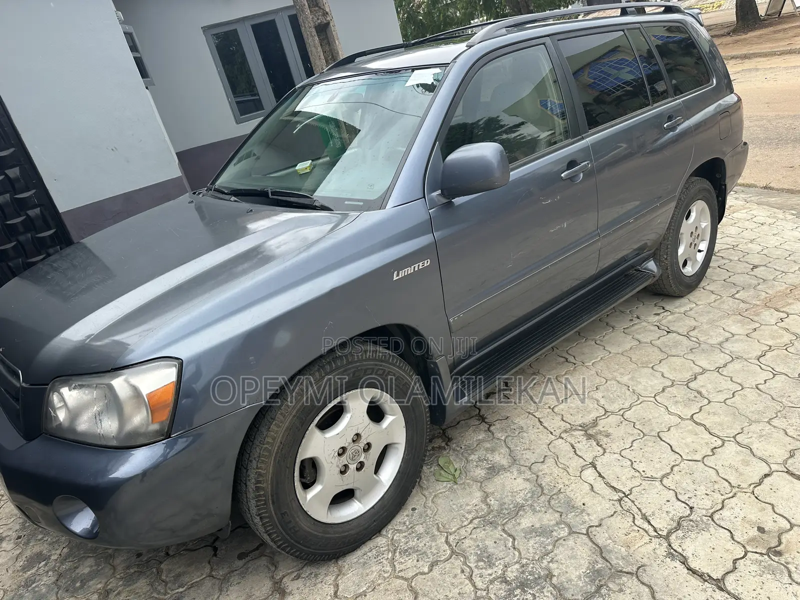 Toyota Highlander Limited V6 2006 Blue