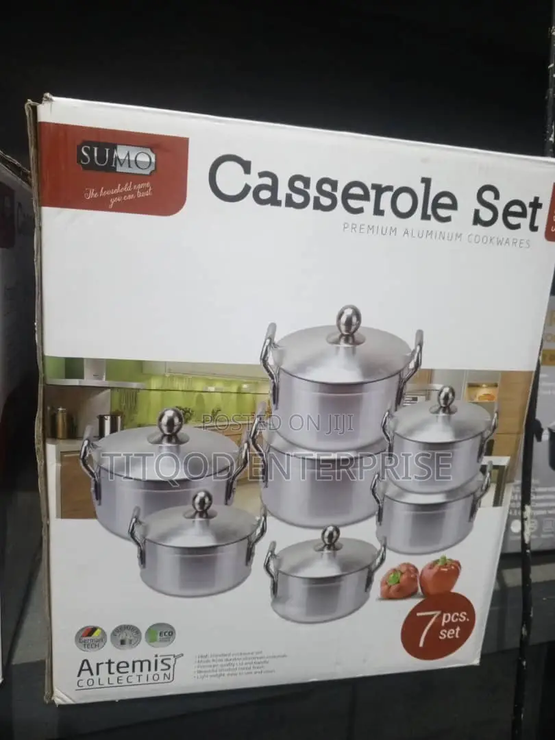 7 Set Casserole Pot