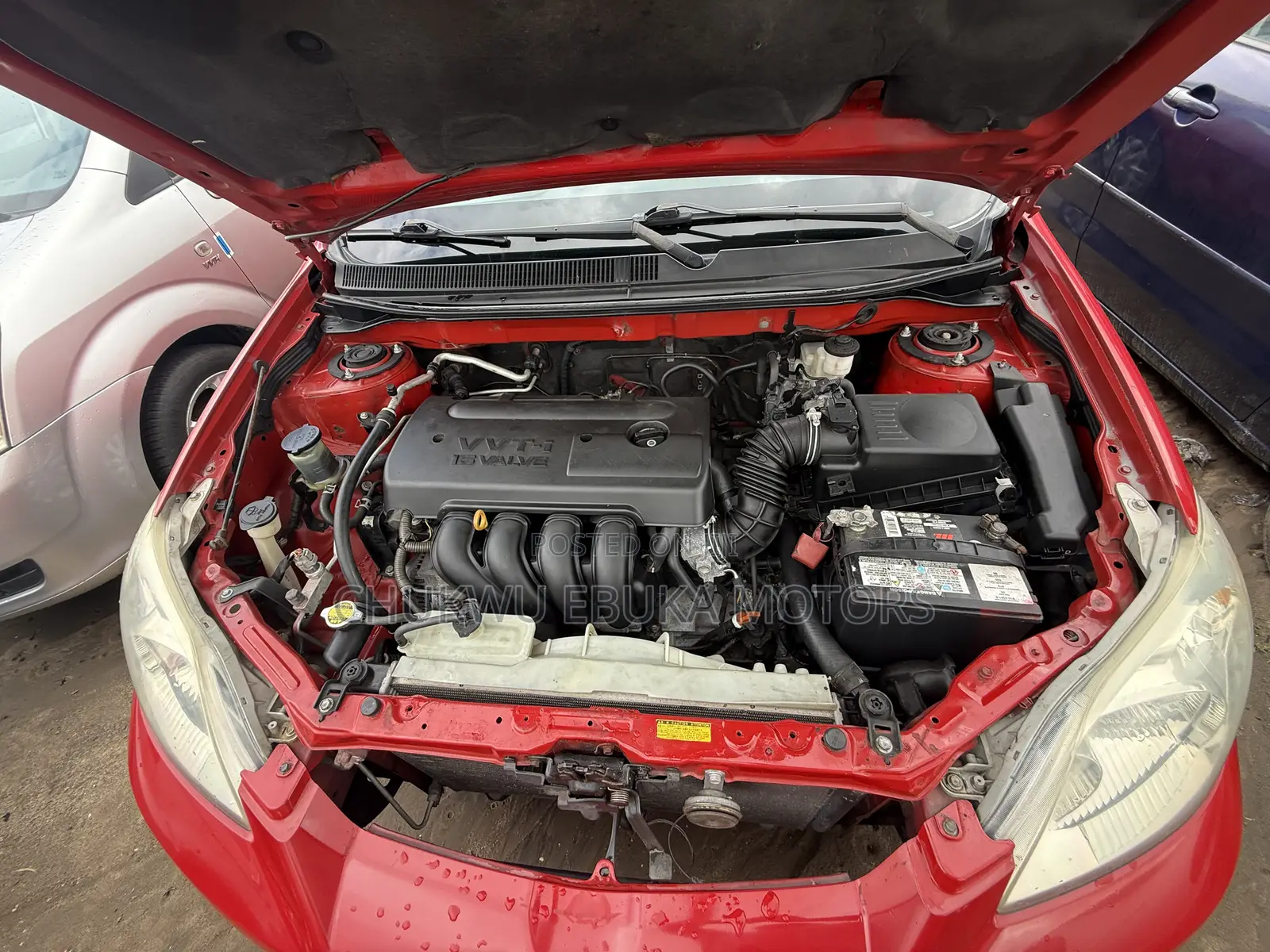 Toyota Matrix XR Hatchback FWD (1.8L 4cyl 4A) 2008 Red