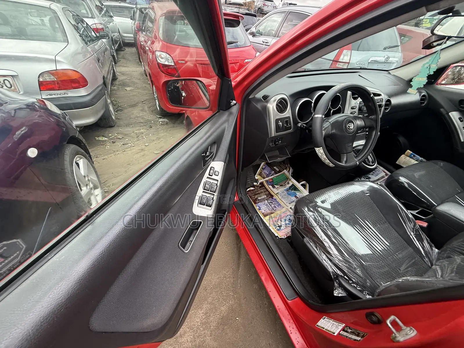 Toyota Matrix XR Hatchback FWD (1.8L 4cyl 4A) 2008 Red