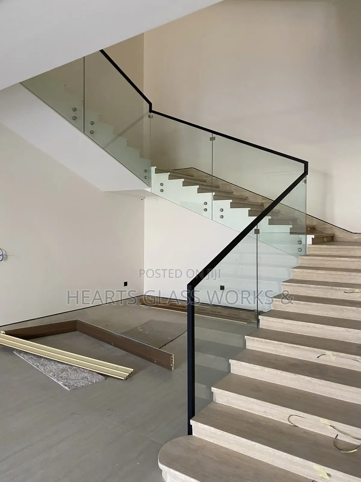 Premium Toughened Glass Staircase Balustrade