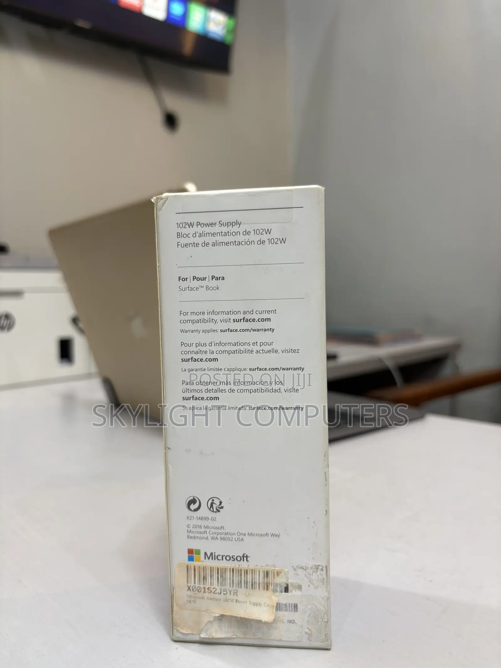 102w Microsoft Surface Power Supply