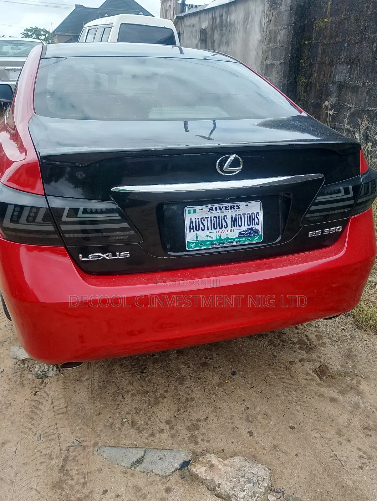Lexus ES 350 2008 Red