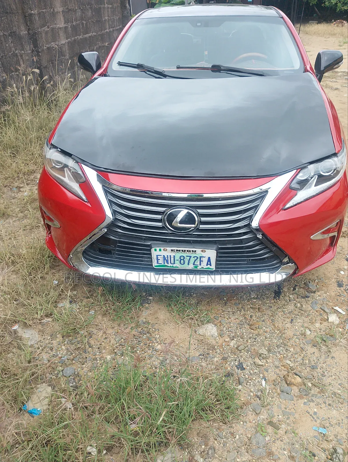 Lexus ES 350 2008 Red