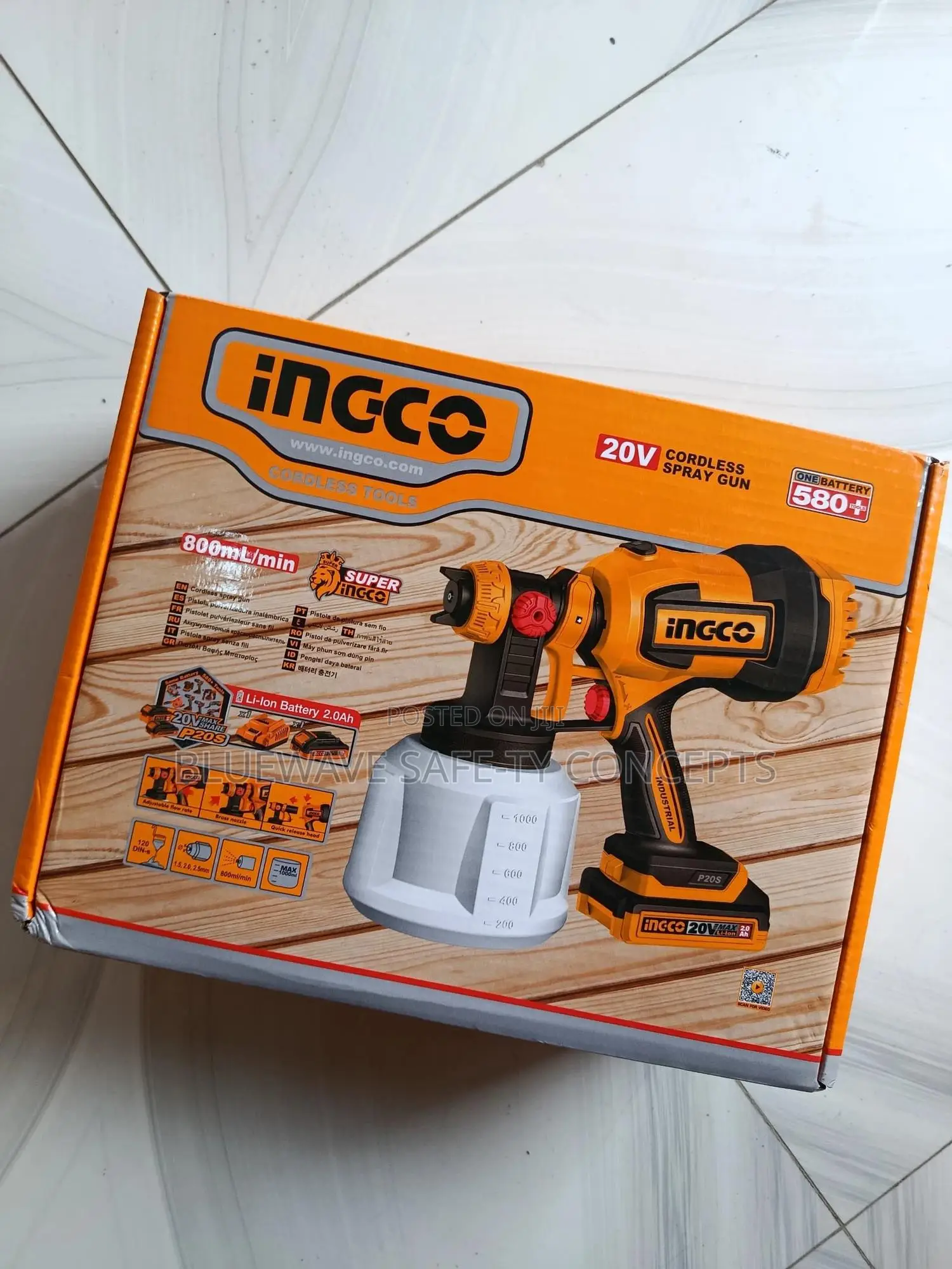 Ingco Battery Spray Gun Machine