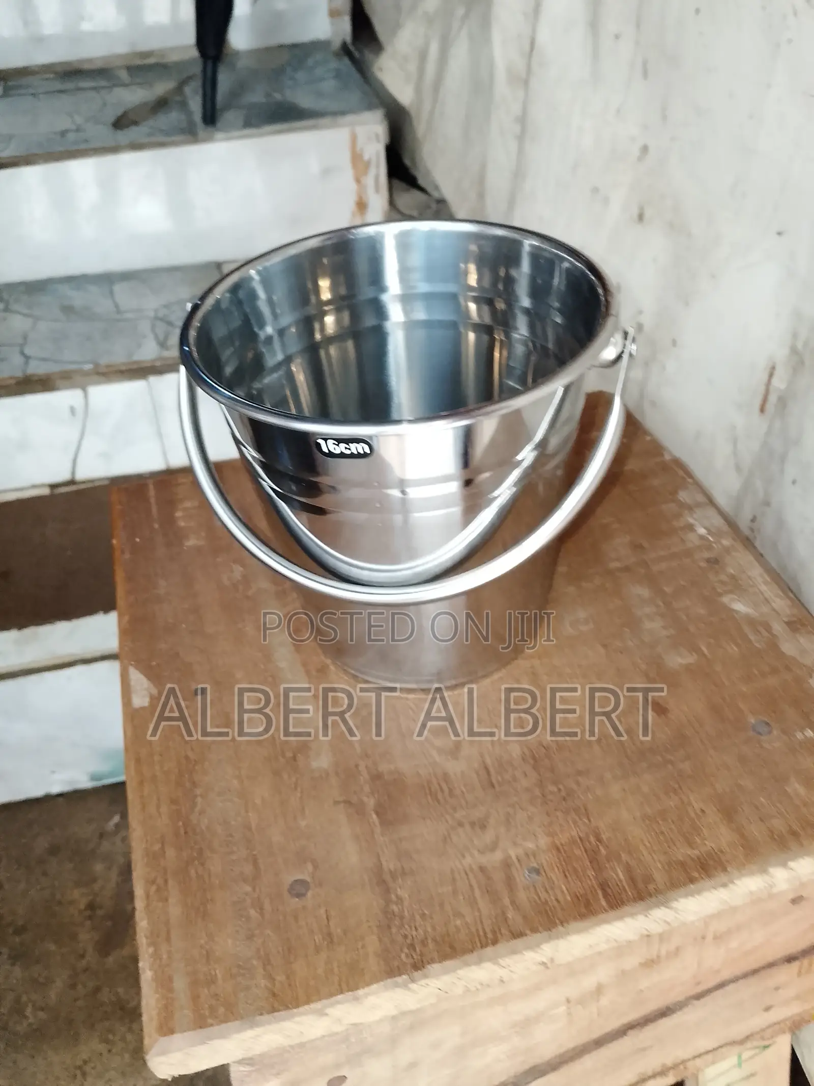 16cm Stainless Steel Ice Bucket