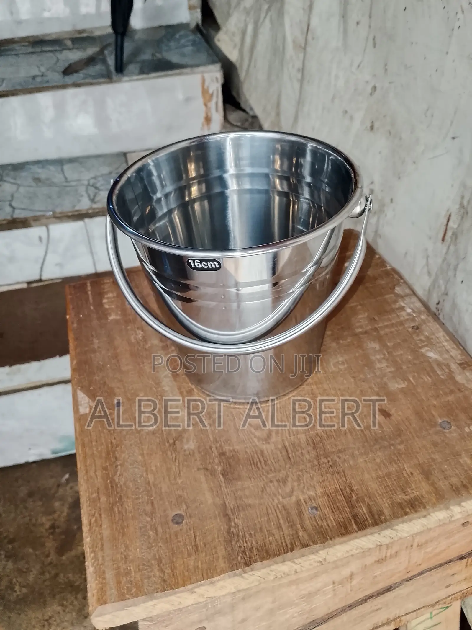 16cm Stainless Steel Ice Bucket