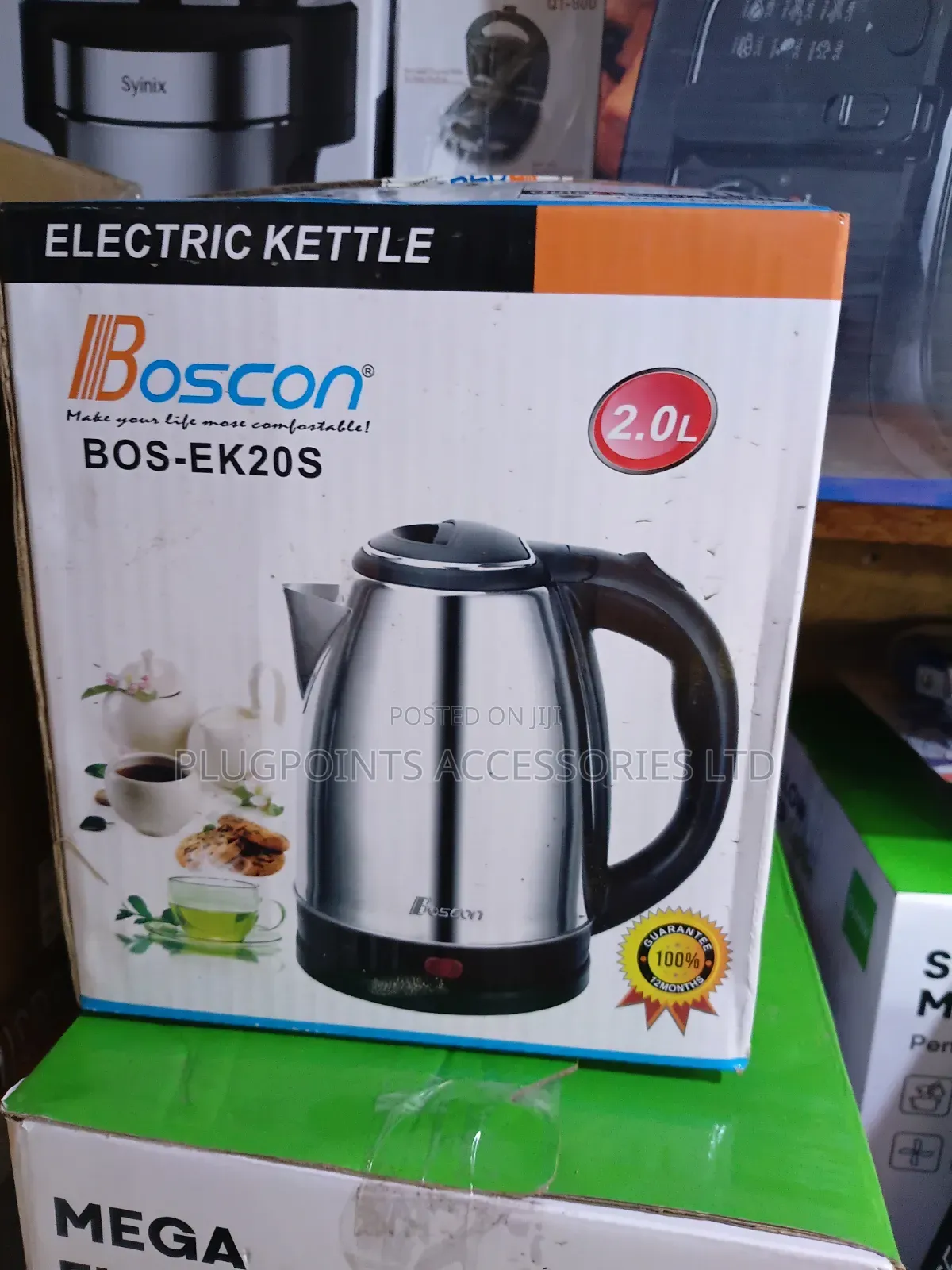 Boscon Electric Kettle 2liters