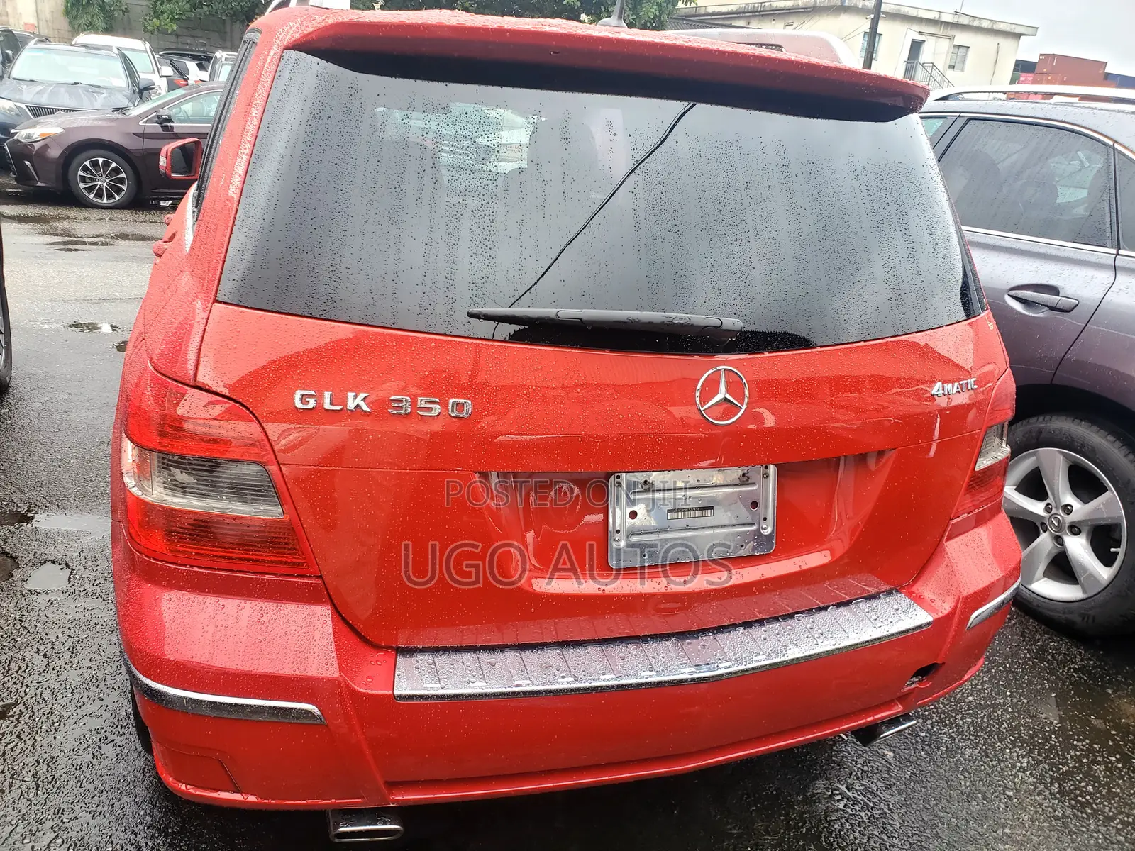 Mercedes-Benz GLK-Class 350 4MATIC 2011 Red