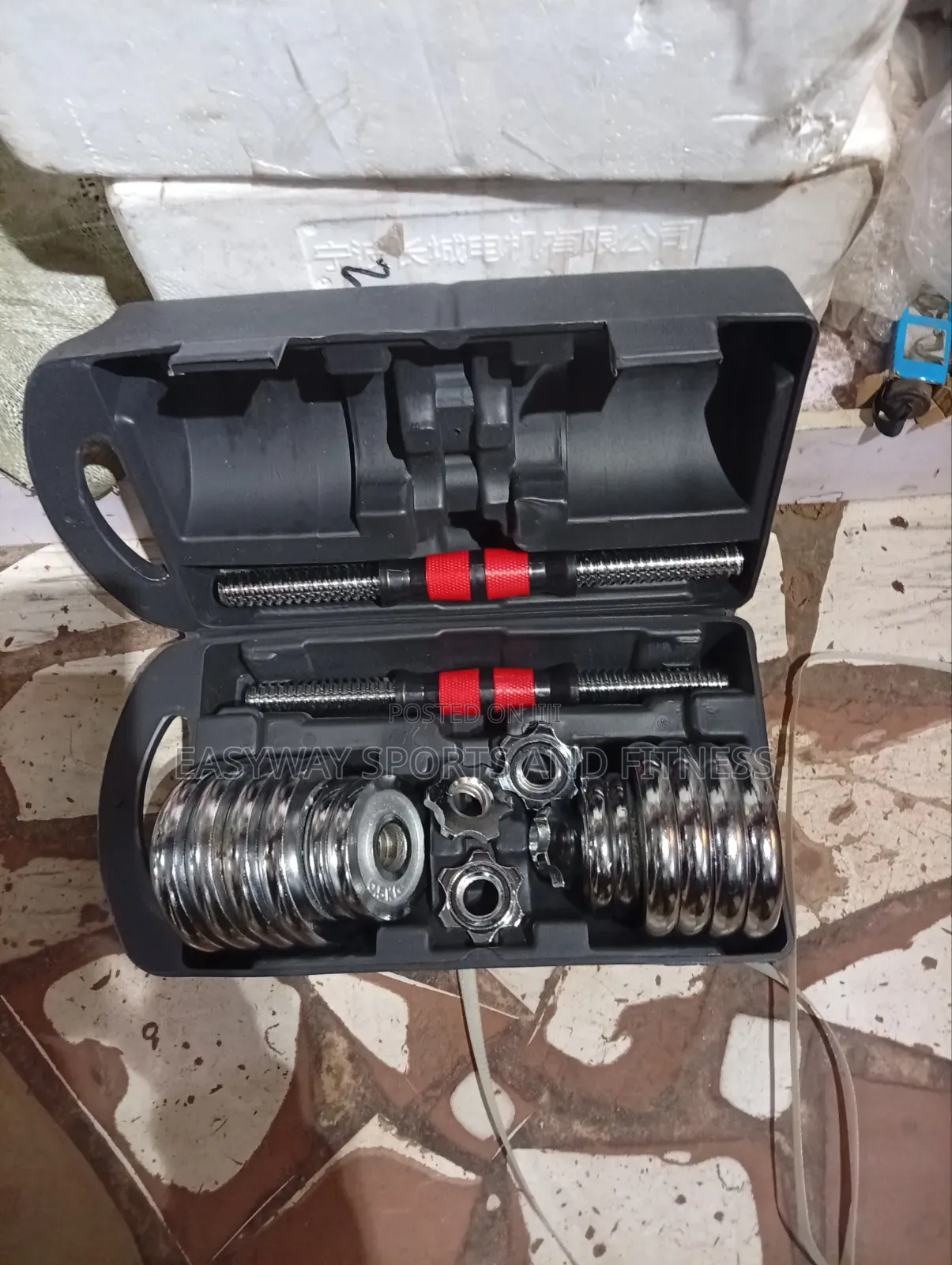 20kg Adjustable Dumbbell Set