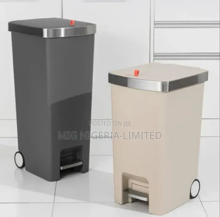 High Quality Pedal Plastic Dustbin Soft Close 36l