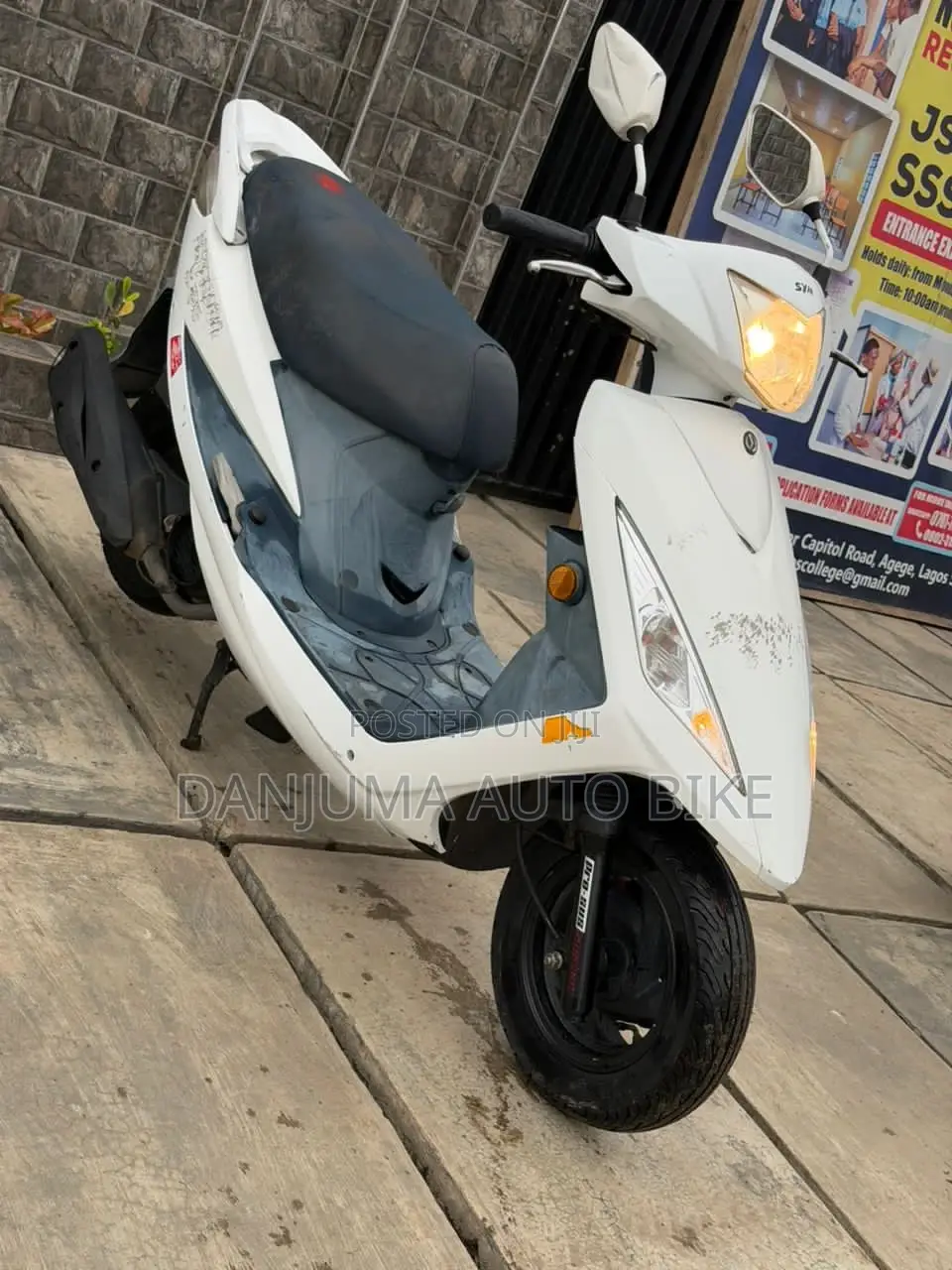 SYM Symnh 2022 White