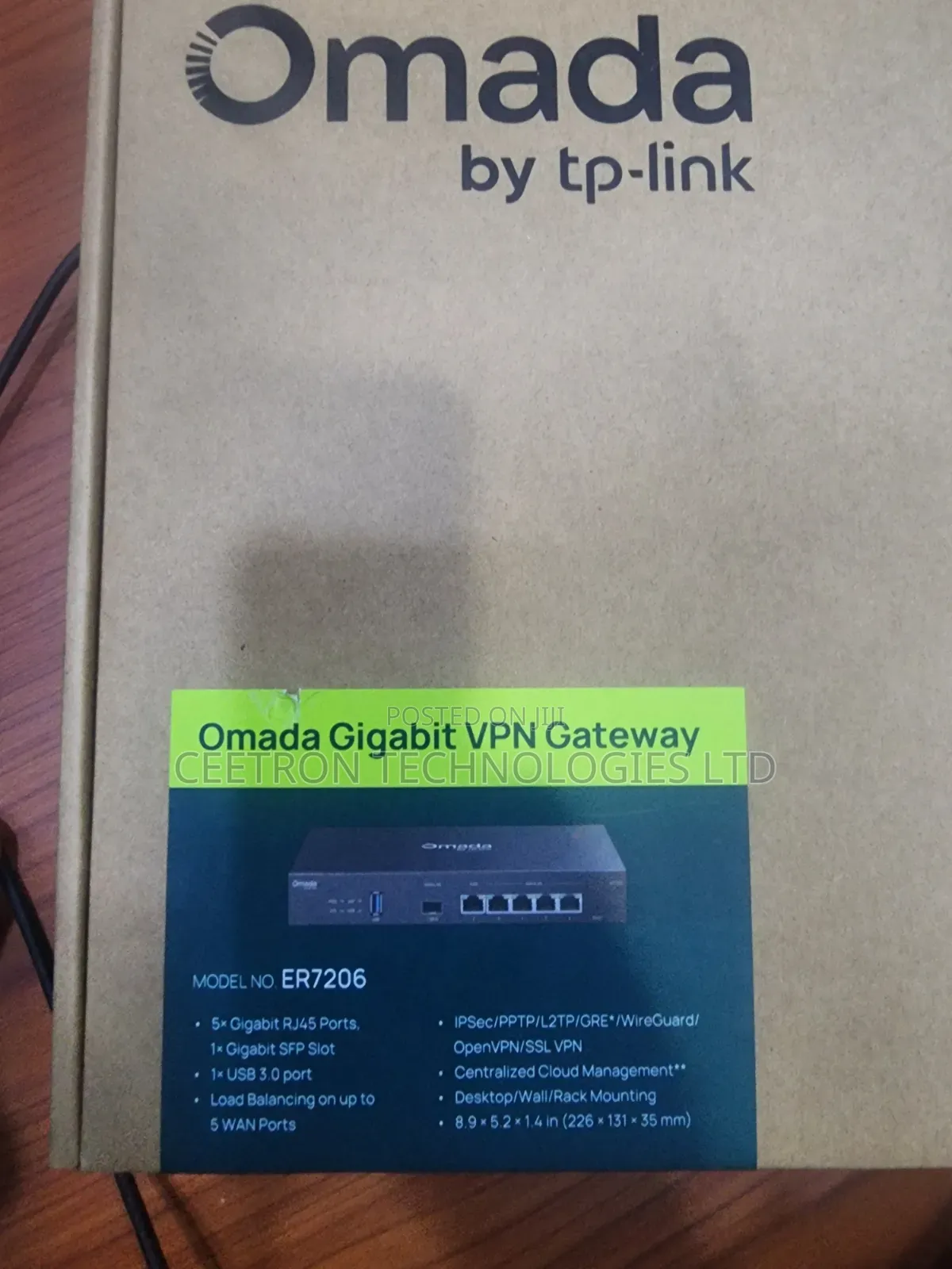 Tplink ER7206 Omada Gigabit VPN Gateway Router