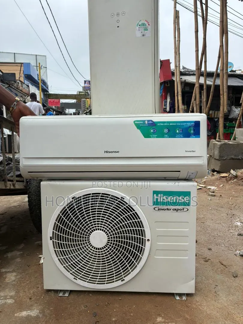 Very Clean 1.5hp Hisense Inverter Ac With New and Complete Kits