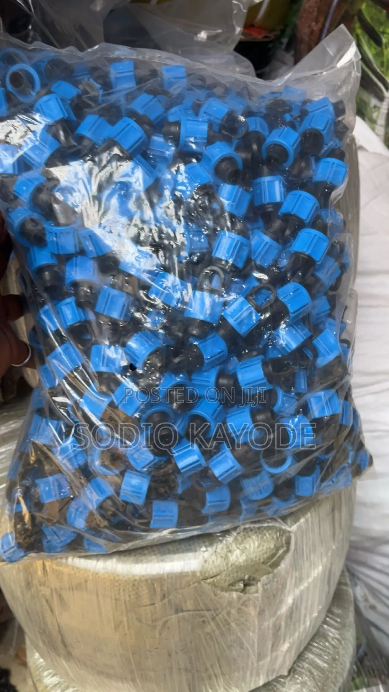 Drip Irrigation Connector With Valve