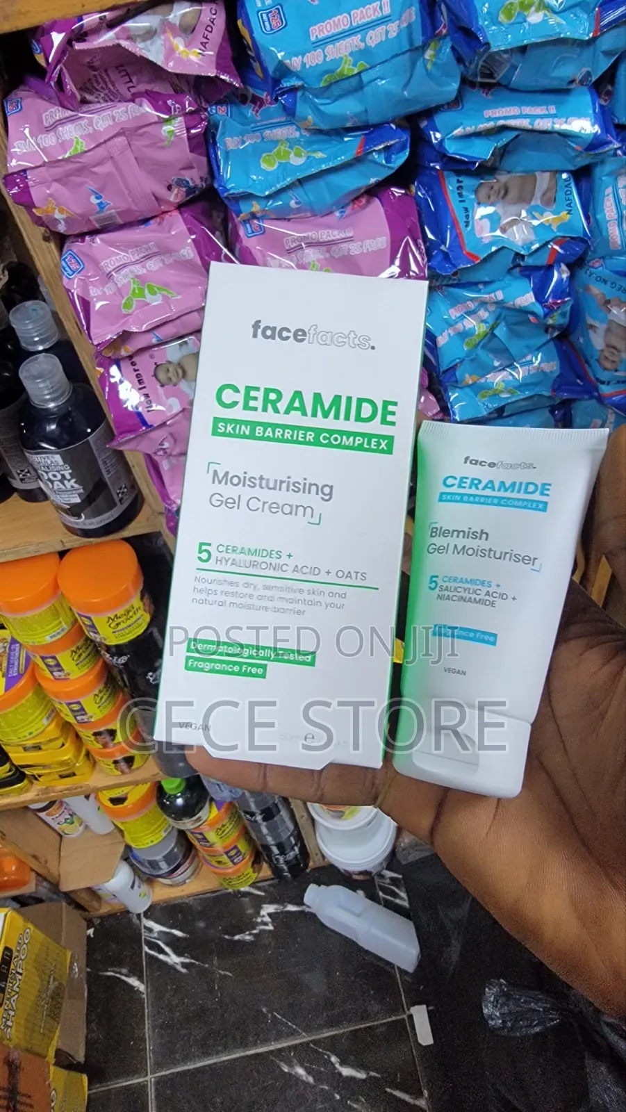 Face Facts Ceramide Moisturizing Gel Cream