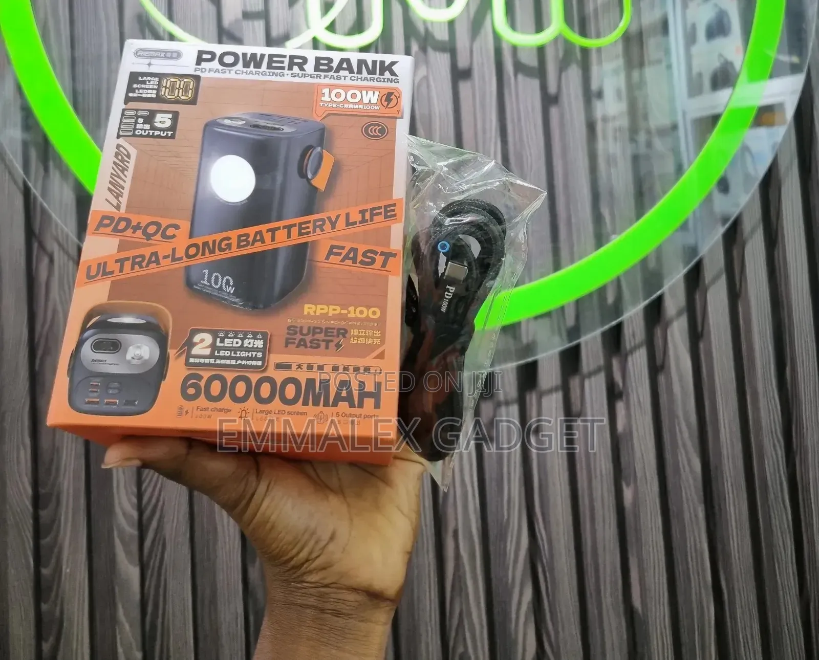 Remax Power Bank 60000mah