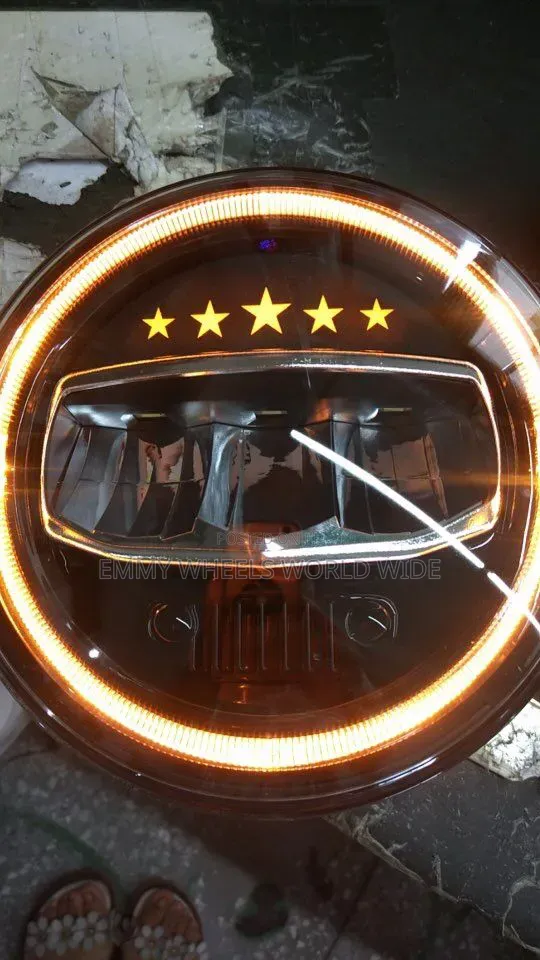 Newer Model Headlamp for Jeep Wrangler Factory Filted