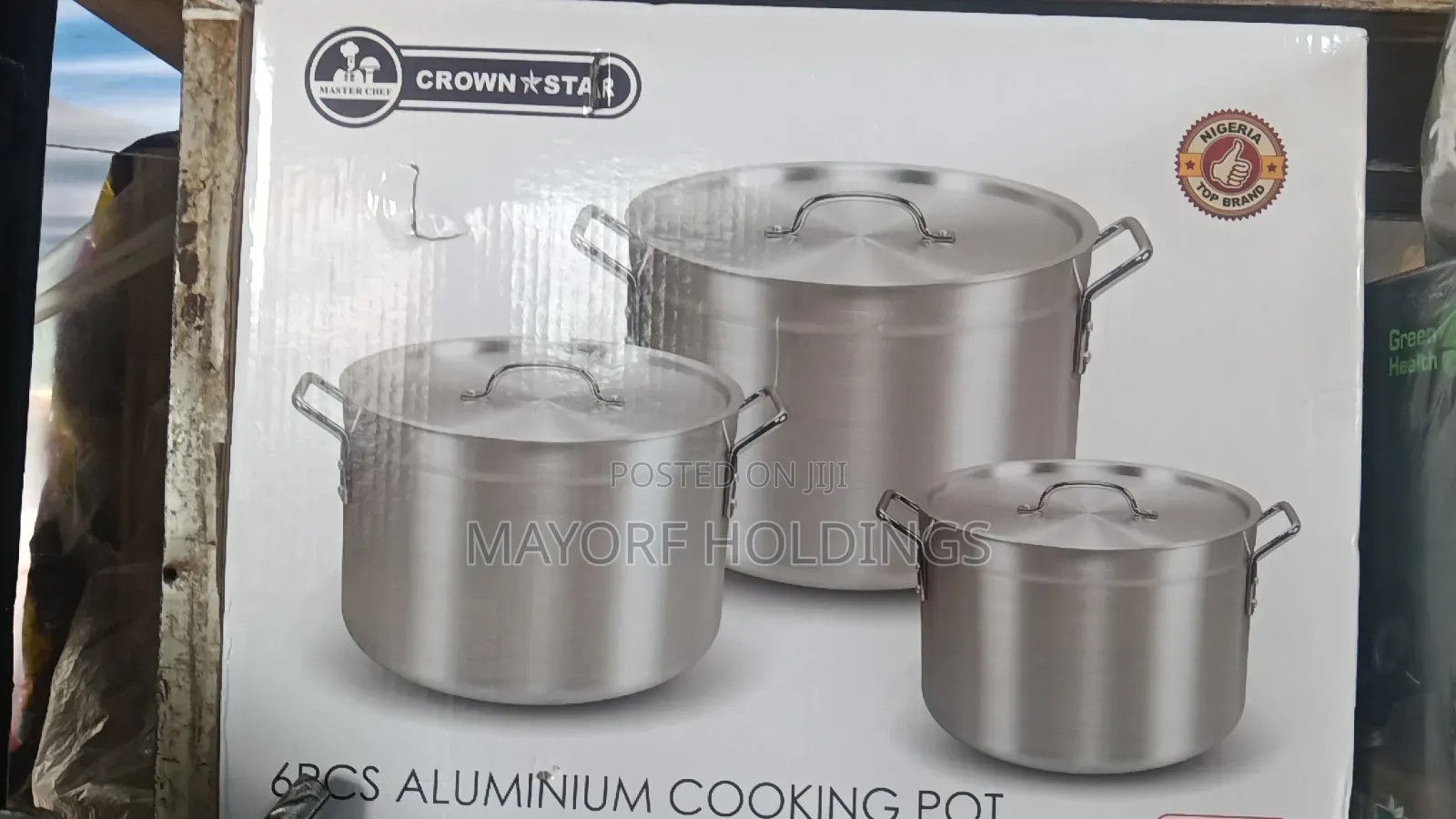 Aluminium 3pcs Pot