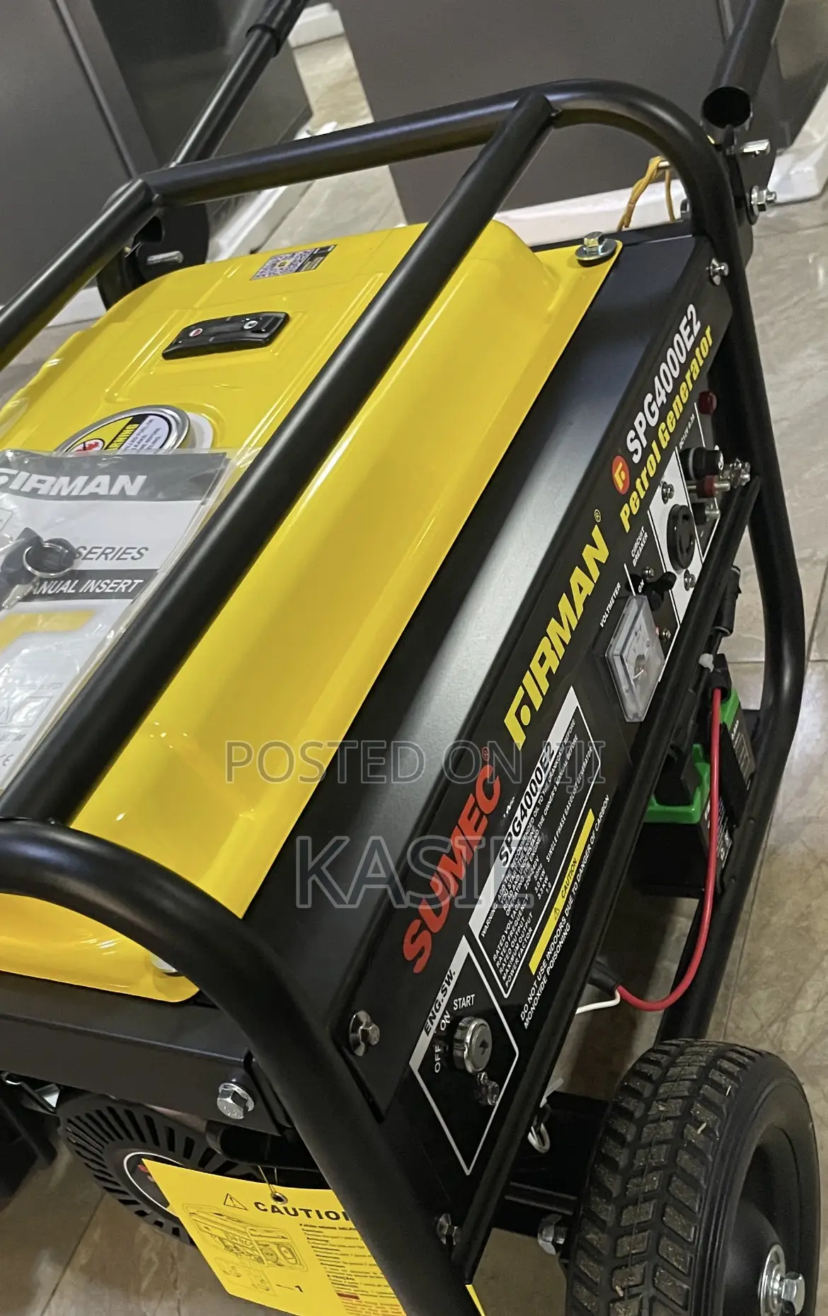 Spg4000e. 5.5kav Sumec Firman Petrol Generator