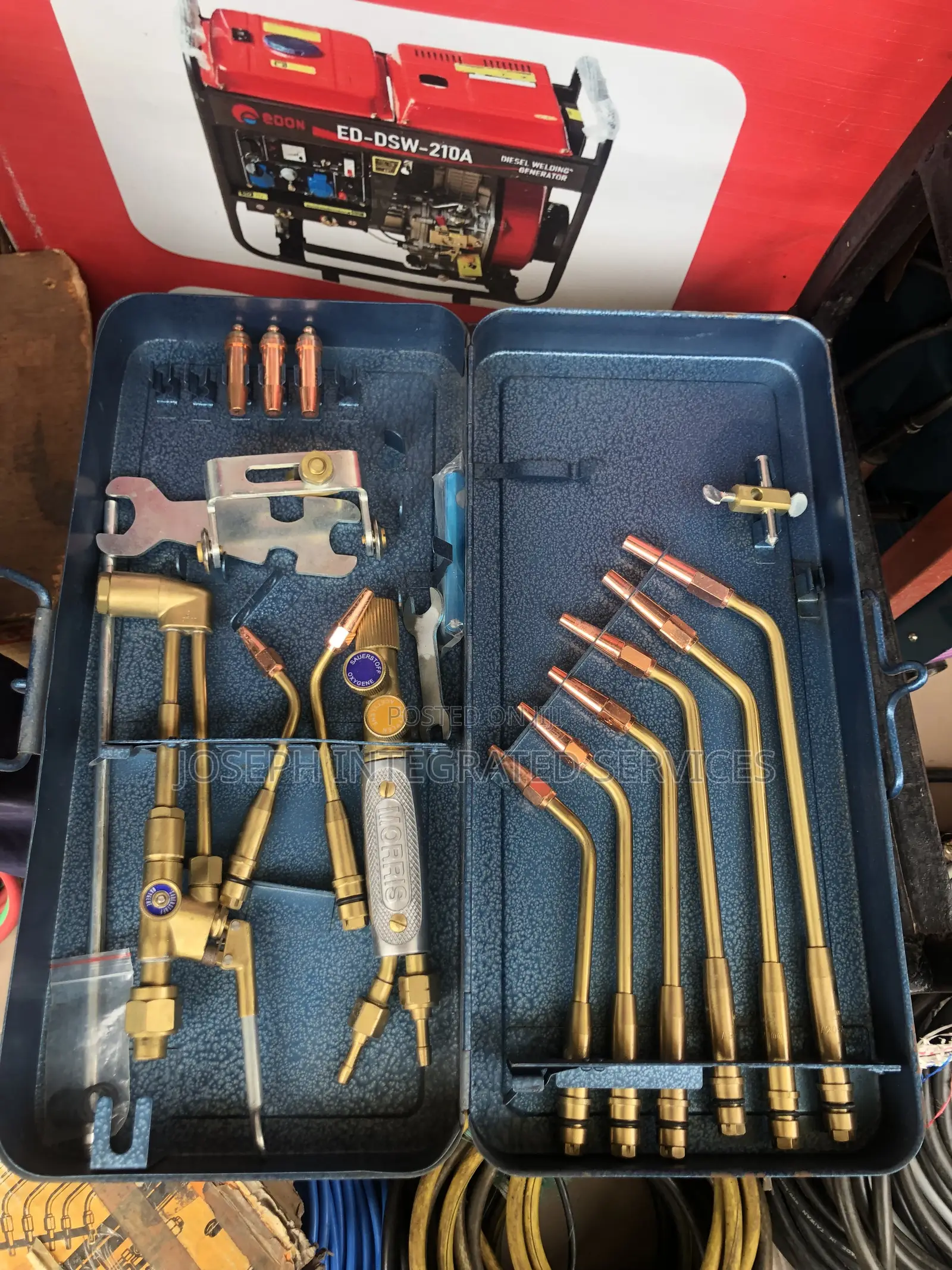 Morris Gas Welding and Cutting Complete Outfit, a Medium-Duty Tool Kit