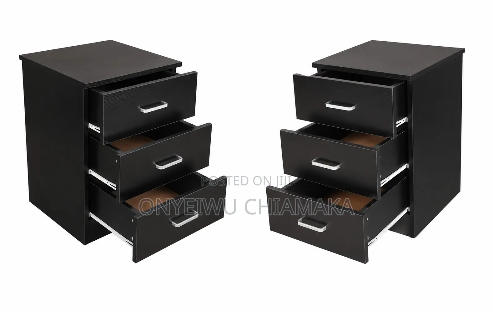 Modern 3-Drawer Office Storage Cabinet