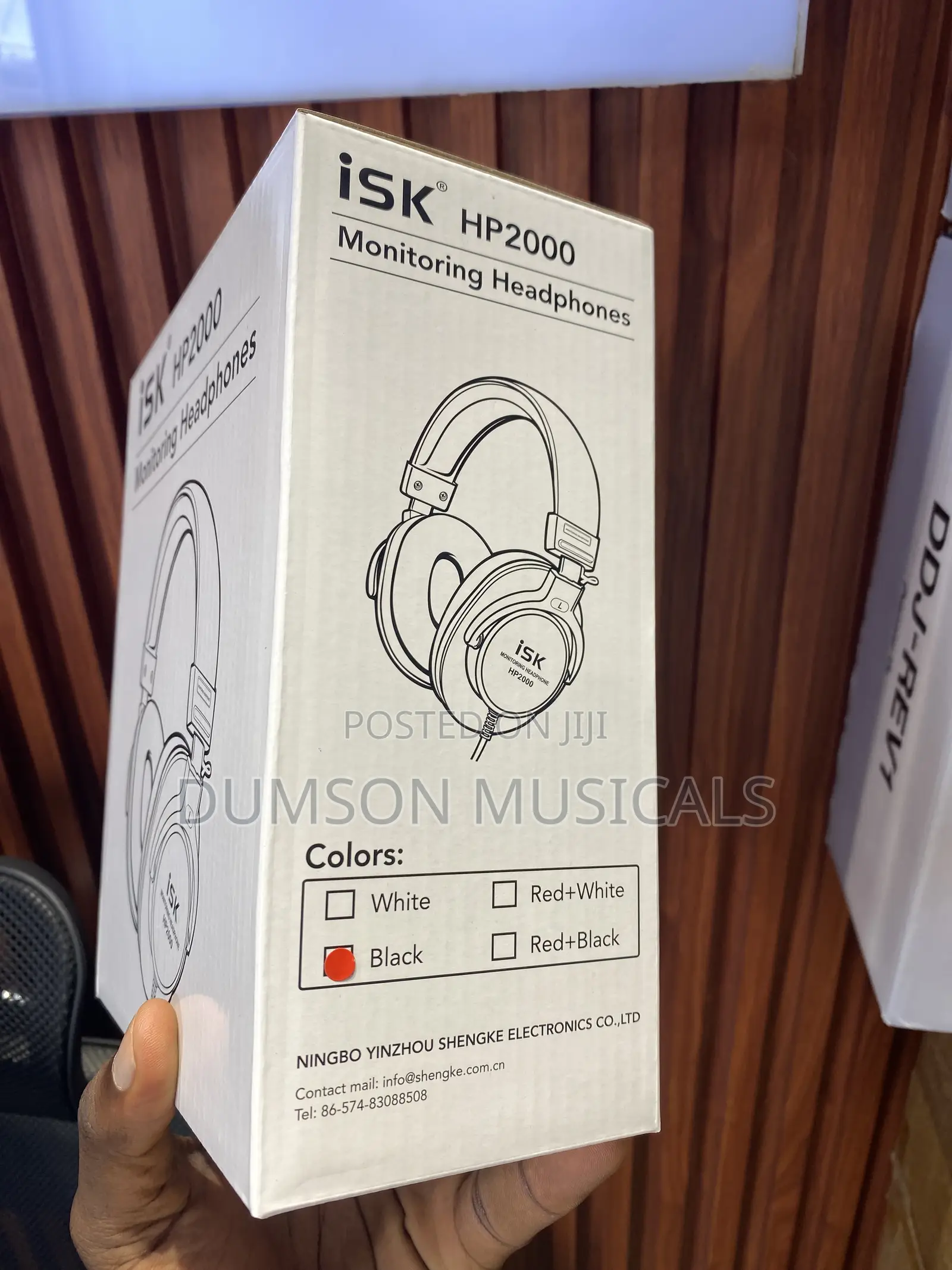 Isk Hp2000 Studio Monitoring Headphone
