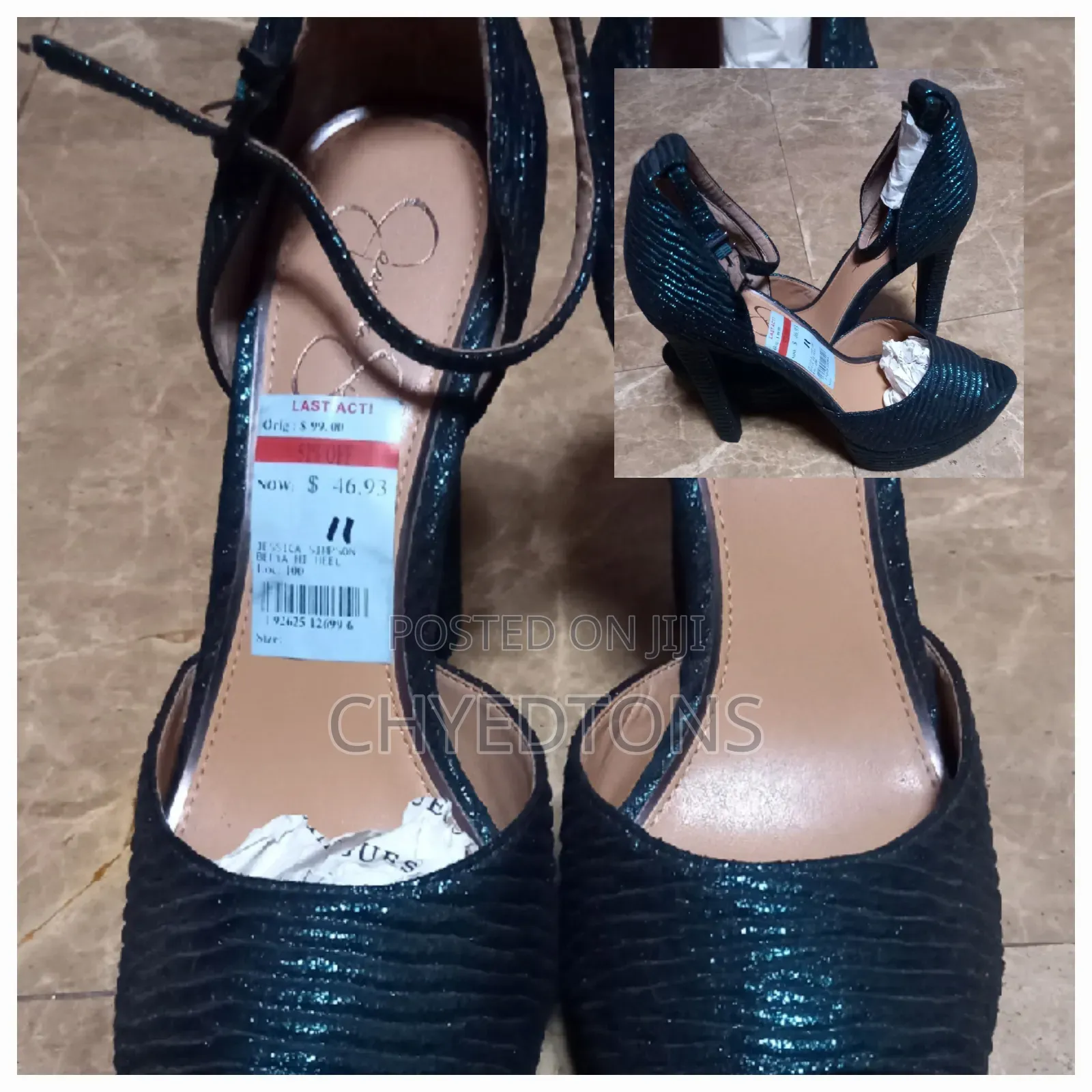 NWT Jessica Simpson "Beesa" Platform Pump Heels
