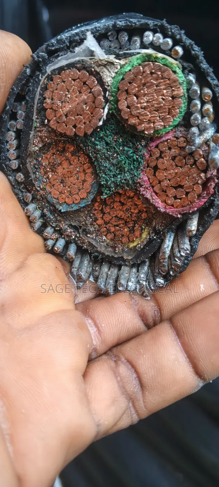 150mm 5core PVC/Swa/PVC Armoured Cable