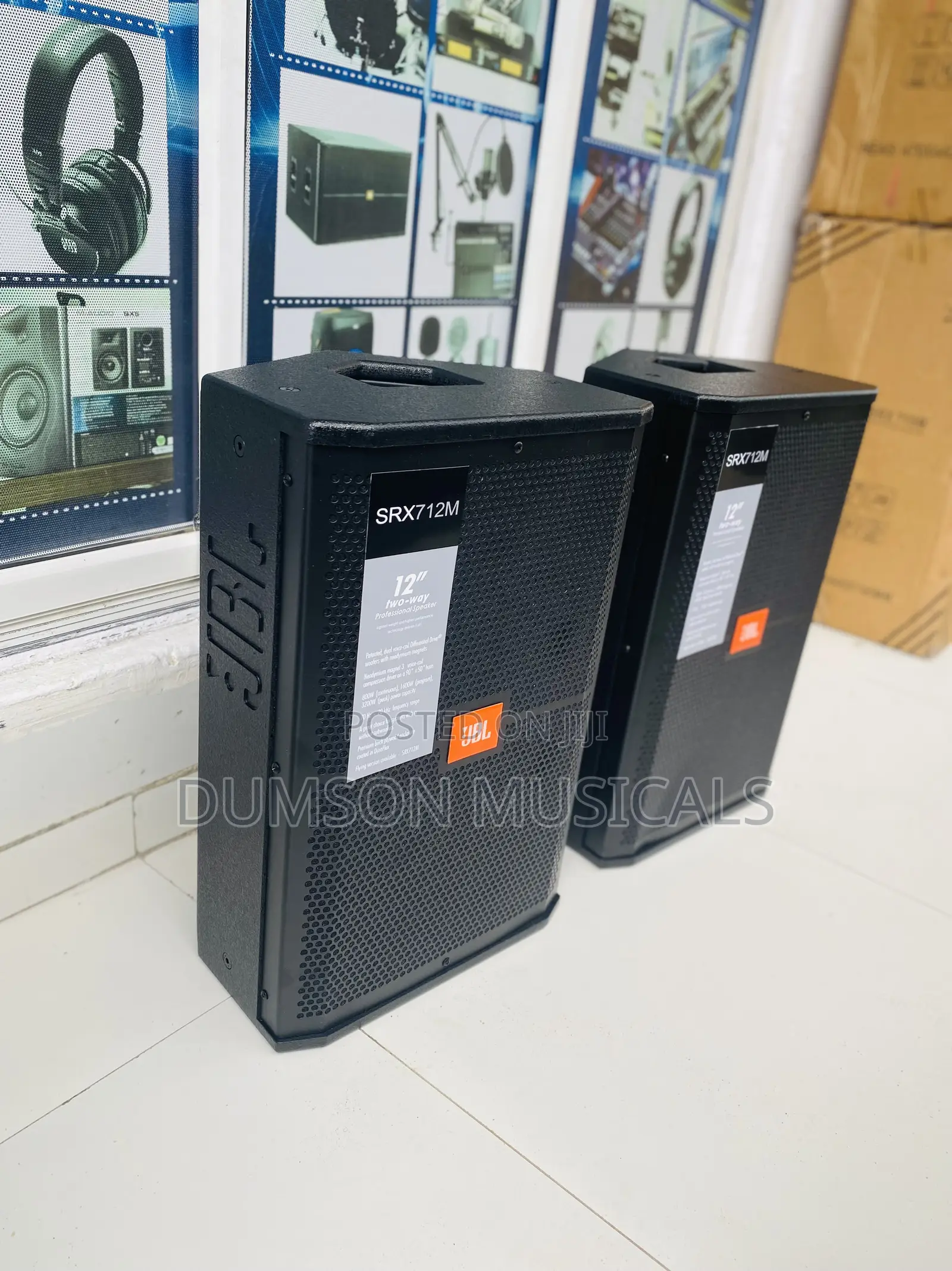 JBL 12 Inches Speaker JBL Feedback Monitor Srx712m