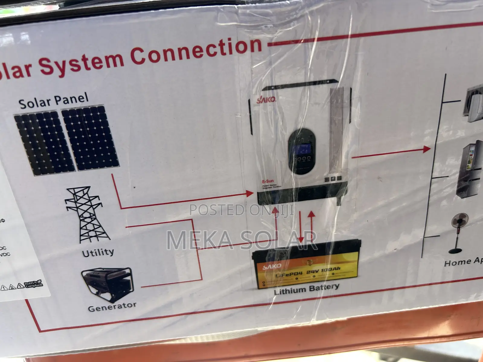2kva Sako Hybrid Inverter