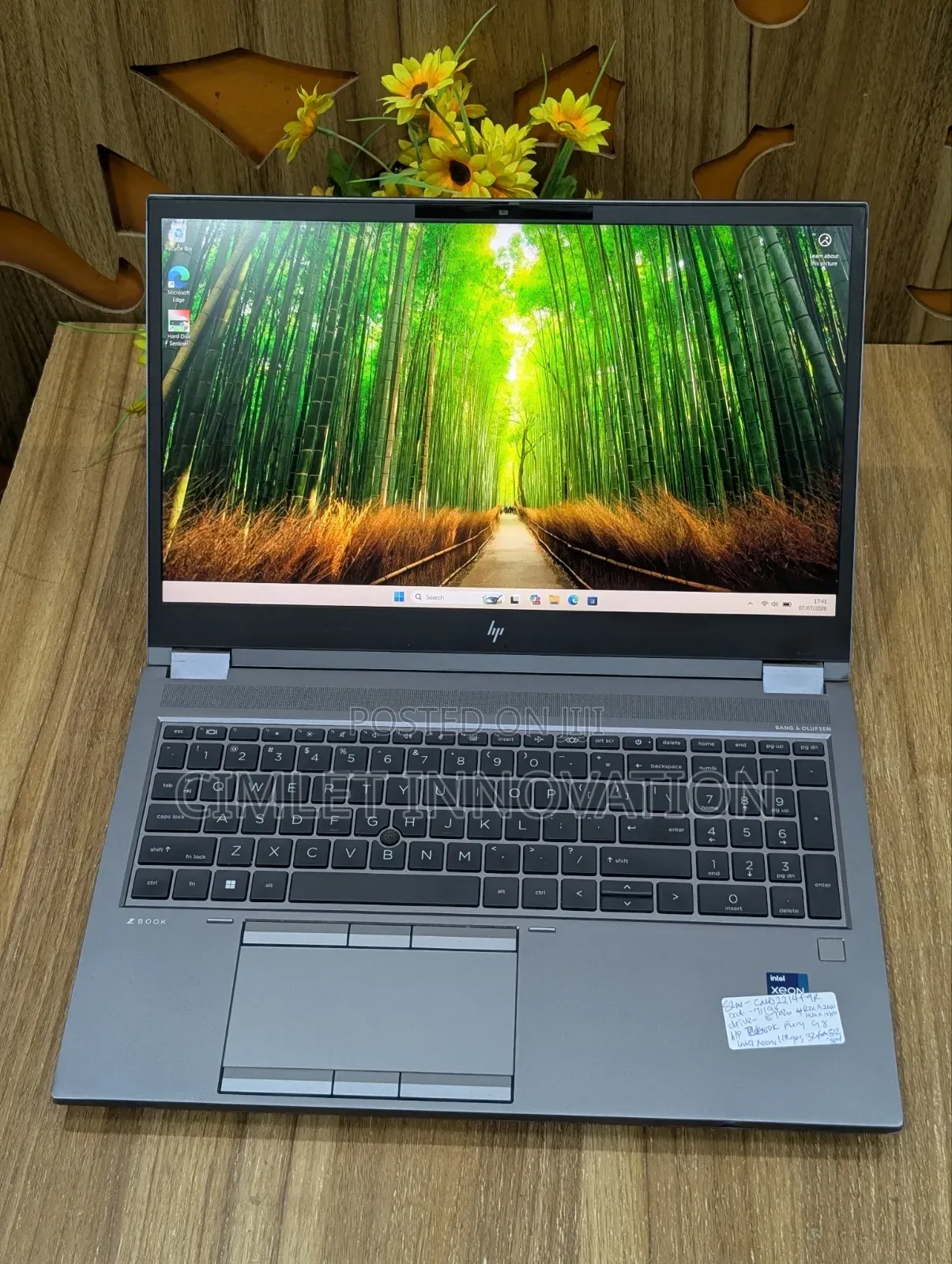 Laptop HP ZBook Fury 15 G8 32GB Intel Core i7 SSD 512GB