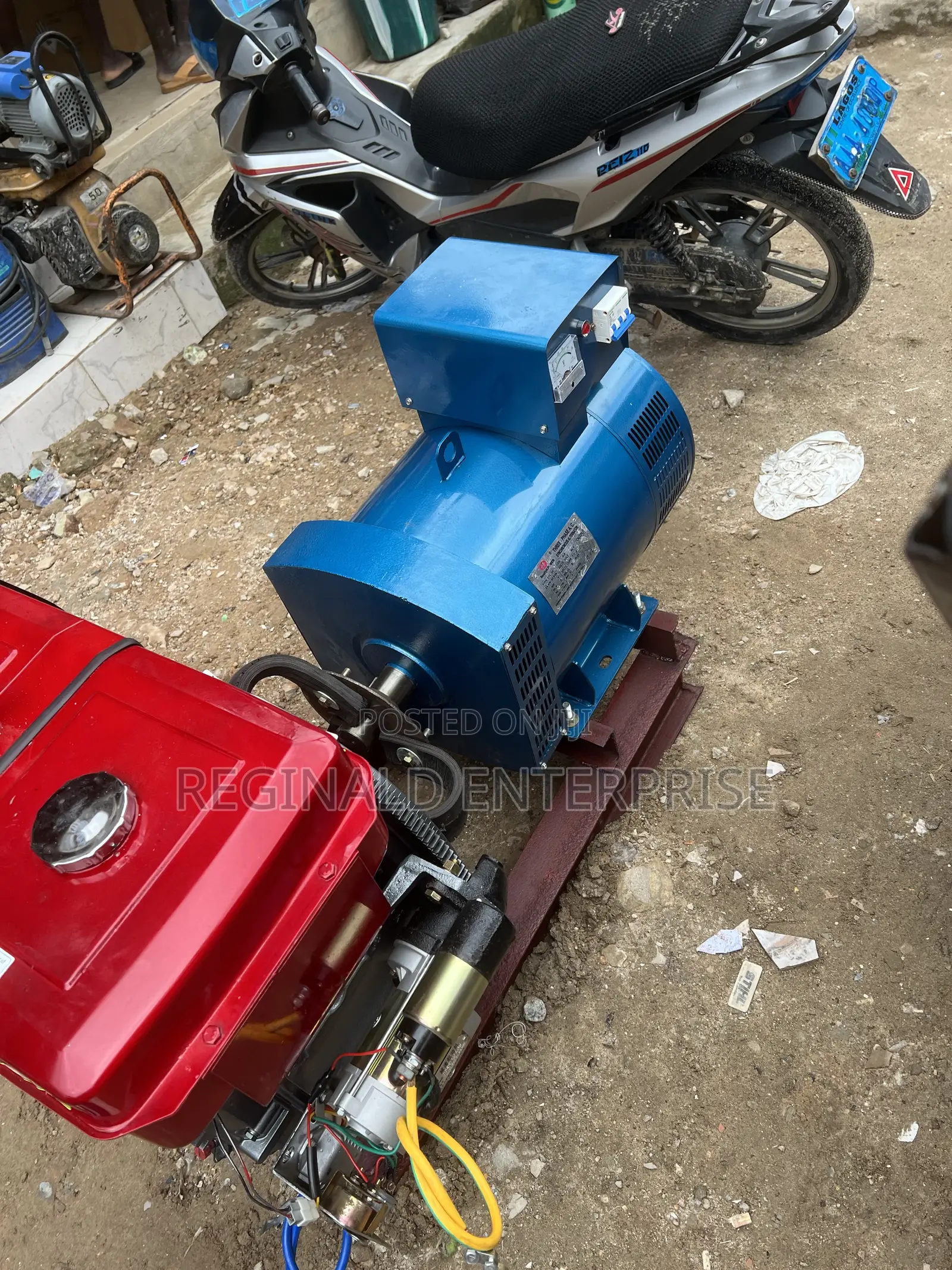 Copper Coil Basic Generator 1130 Engine