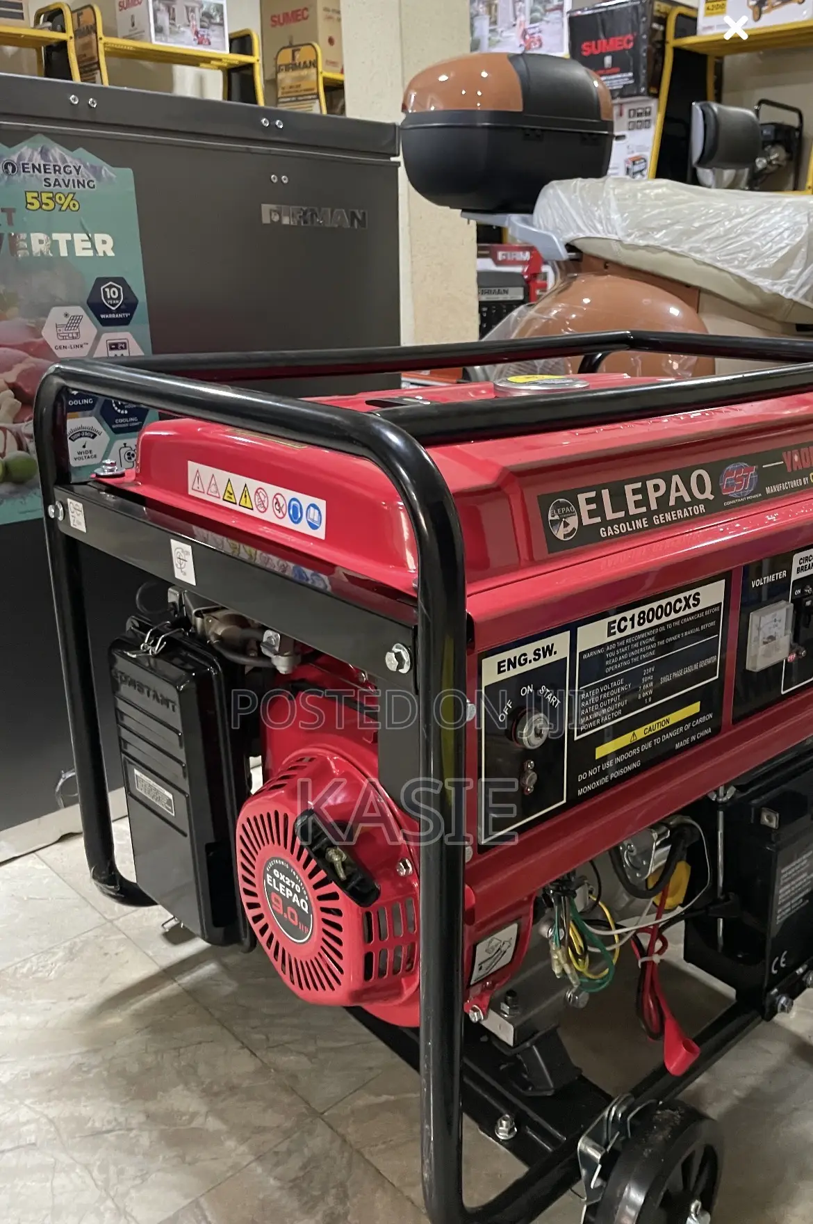 Ec18000exs 8.5kva Elepaq Constant Generator