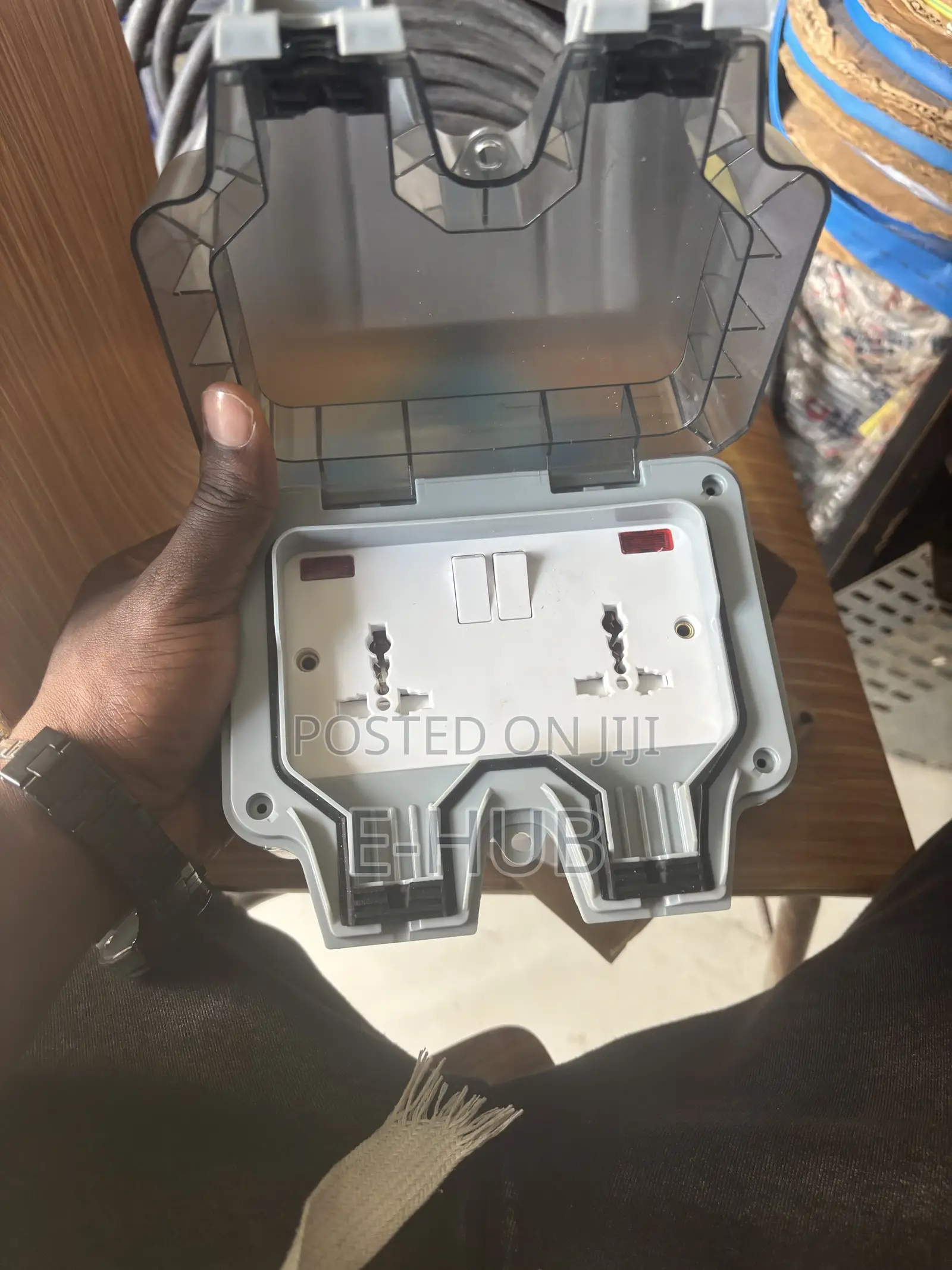 Outdoor Waterproof Double Socket
