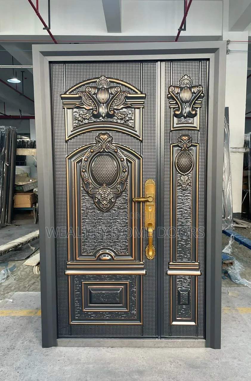 4ft Italian Copper Cast Security Door (Royal Design)