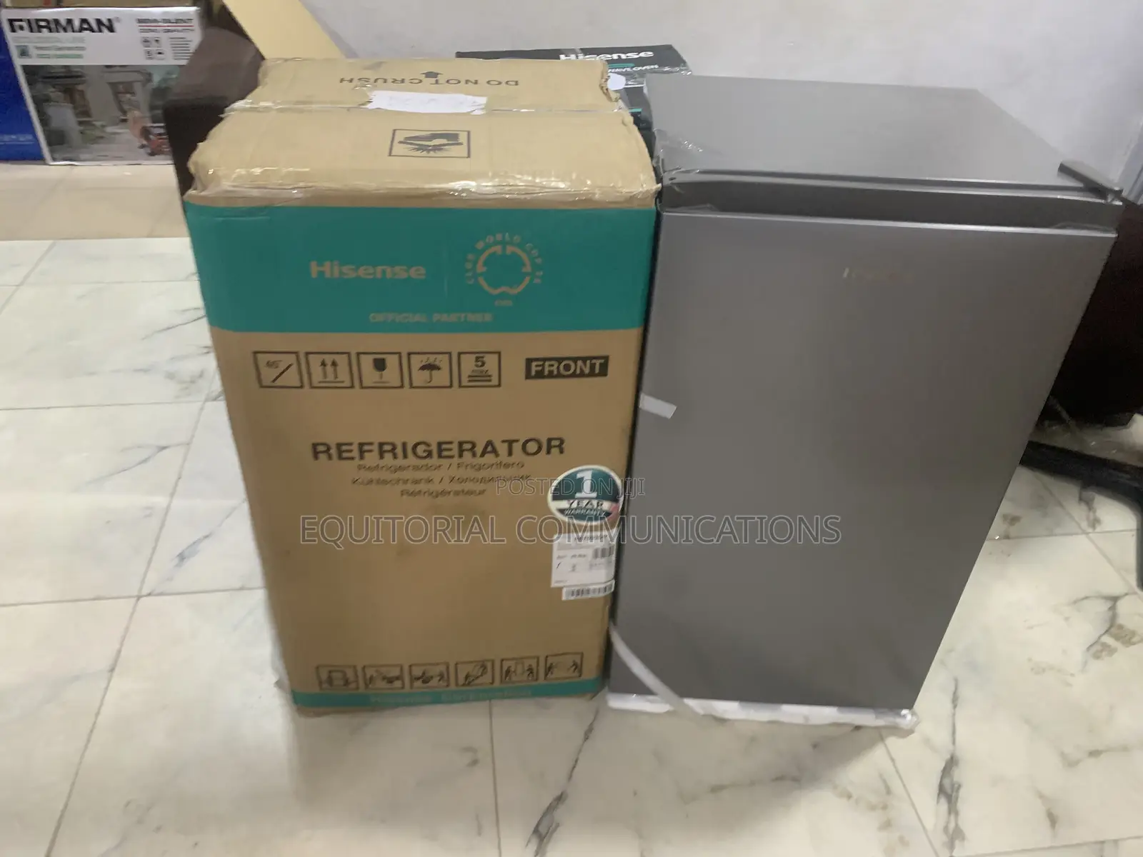 Hisense 093dr Silver Fridge - 90l
