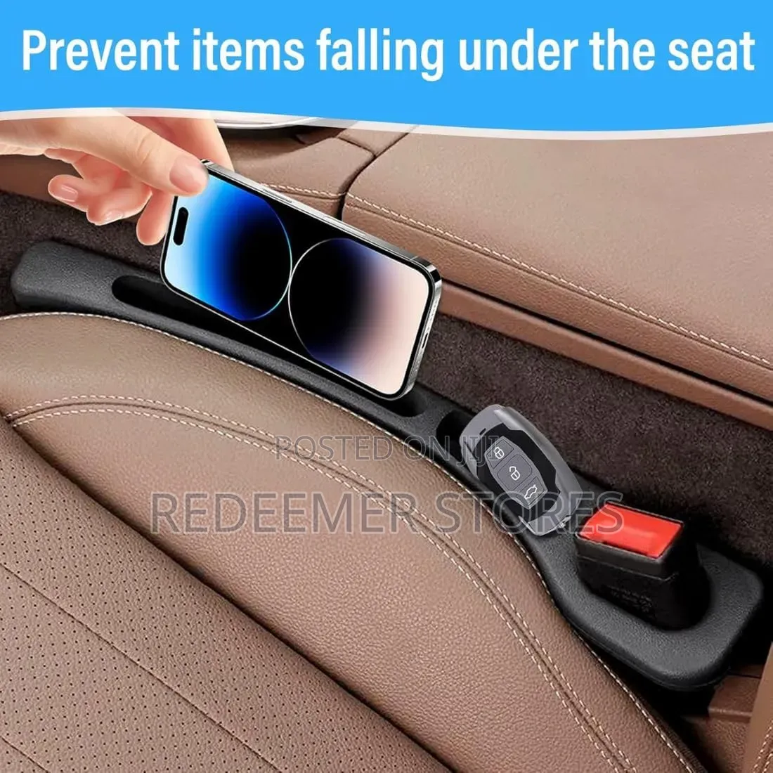 Universal 2pcs Car Seat Gap Filler Organizer |