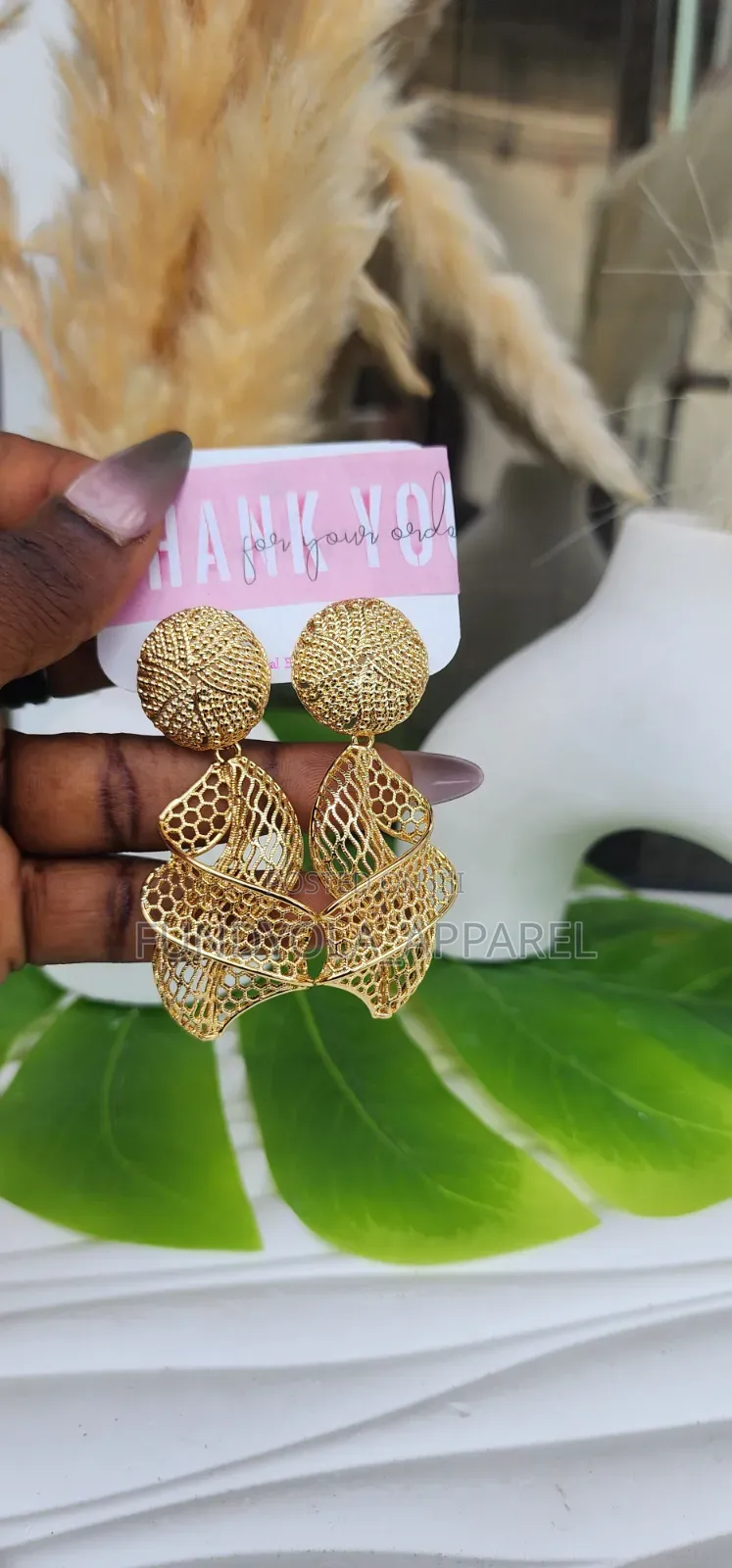 Drop Net Style Fashion Earring