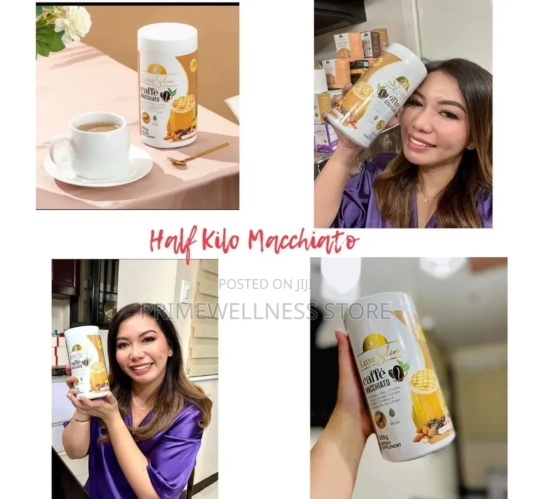 Luxe Slim Caffe Macchiato Half Kilo Canister