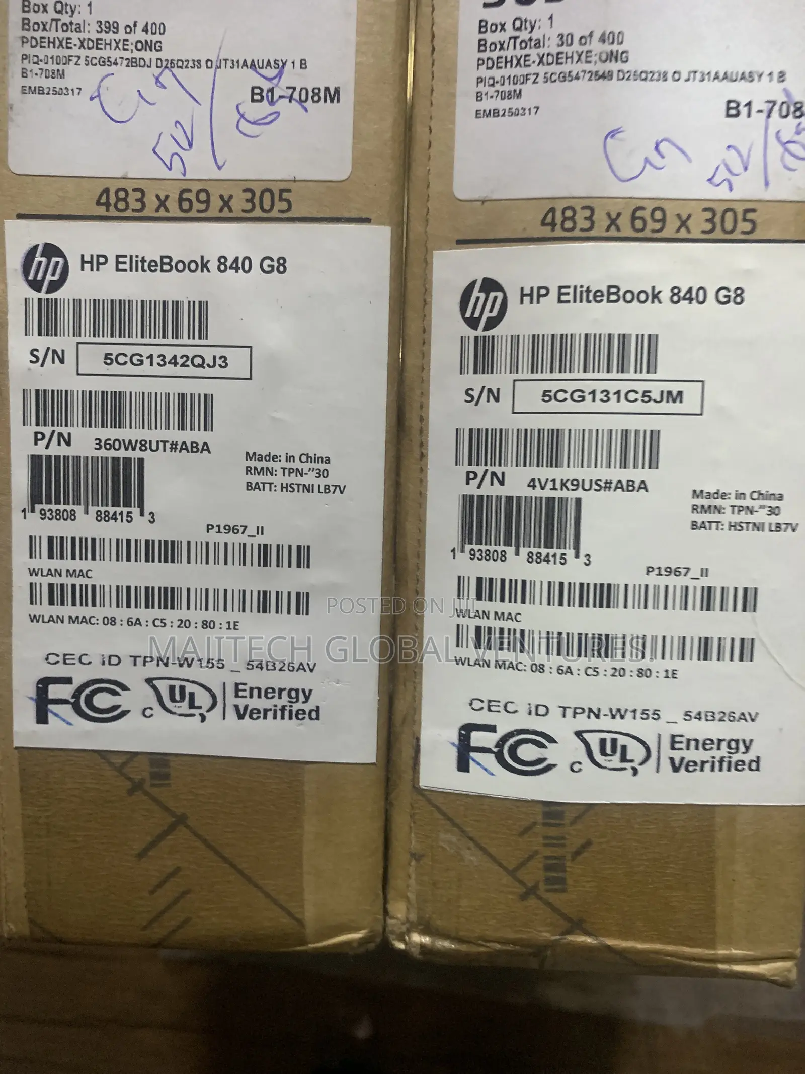 New Laptop HP EliteBook 840 G8 16GB Intel Core i7 SSD 512GB