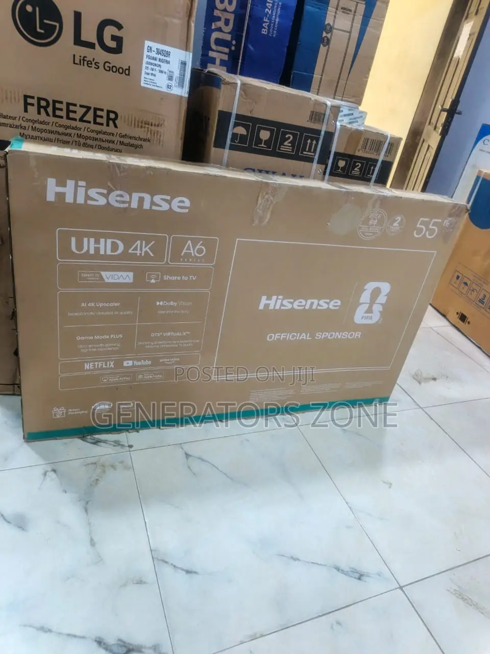 Hisense 55 Inch Smart Tv Model 55a60 – Stunning Ultra Hd Entertainm