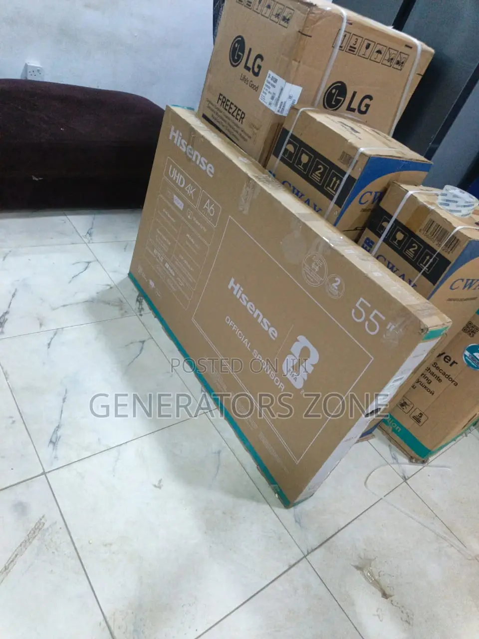 Hisense 55 Inch Smart Tv Model 55a6q for Immersive Viewing