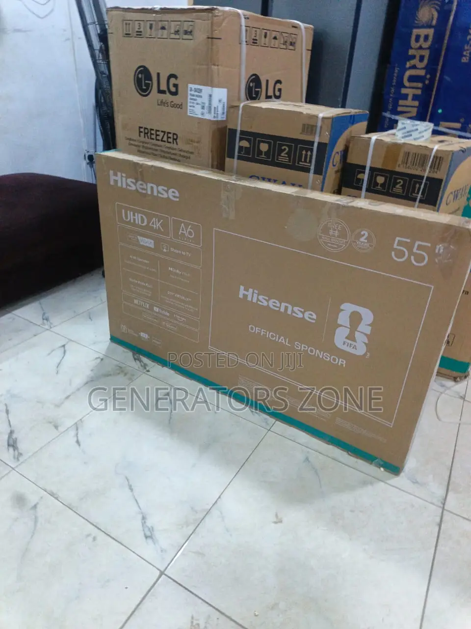 Experience Brilliant Visuals With Hisense 55 Inch Smart Tv Model 55