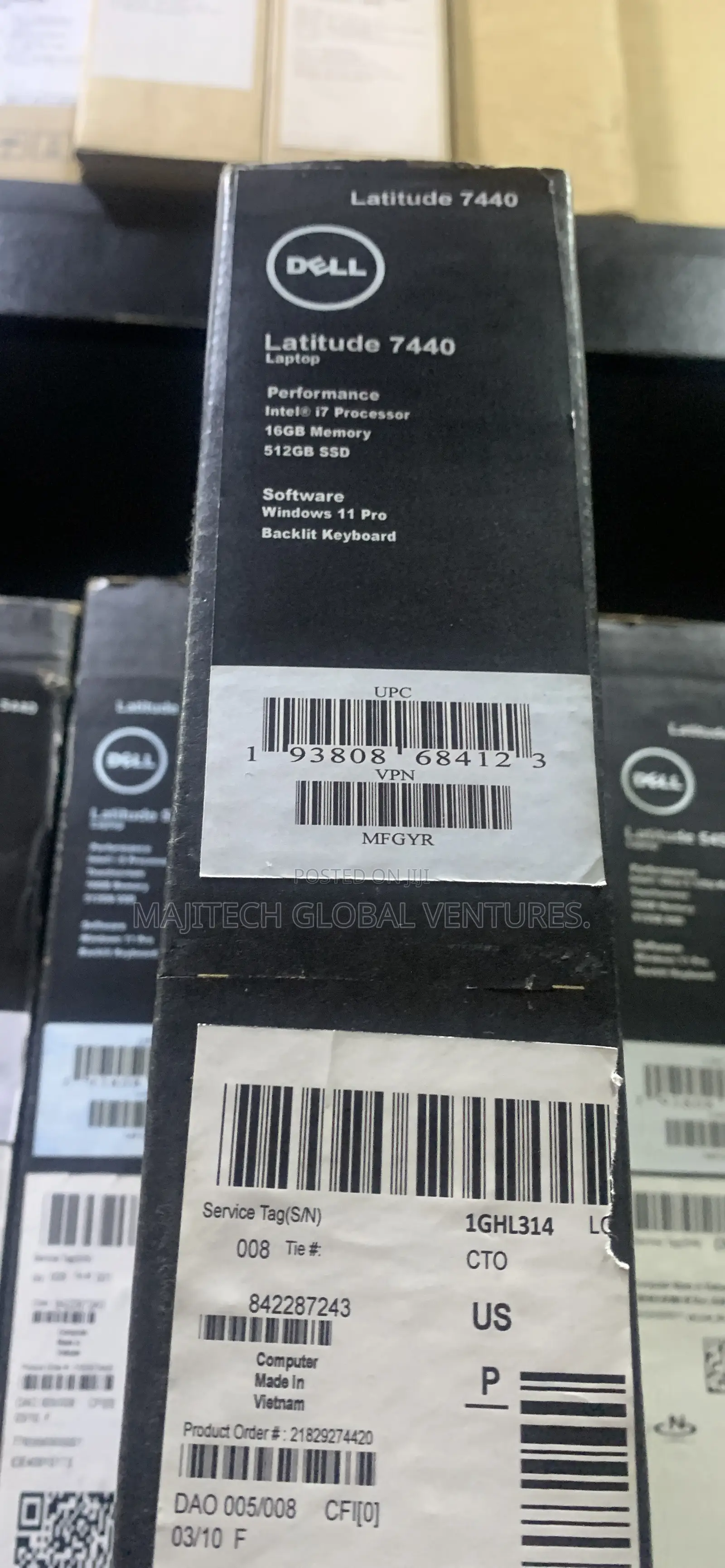 New Laptop Dell Latitude 7440 16GB Intel Core i7 SSD 512GB
