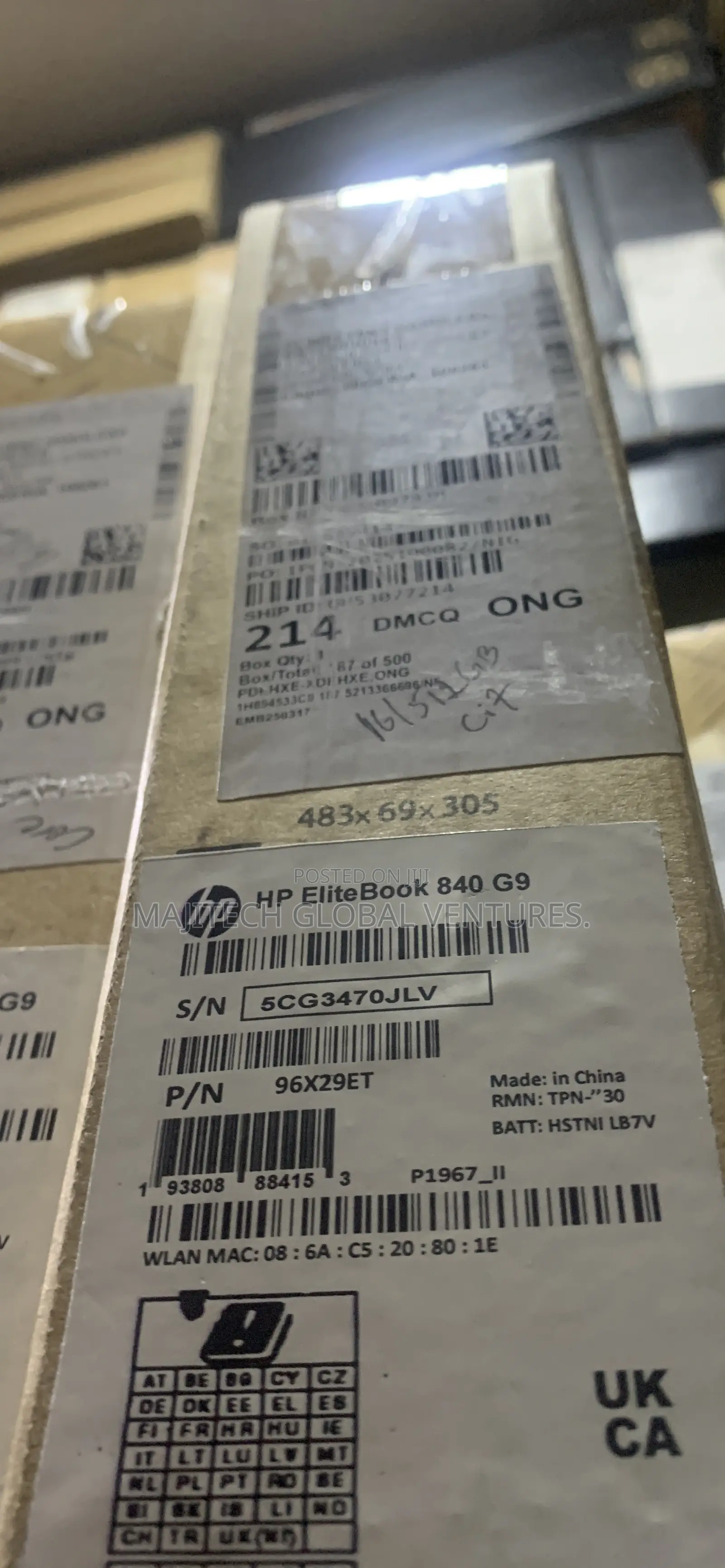 New Laptop HP EliteBook 840 G9 16GB Intel Core i7 SSD 512GB