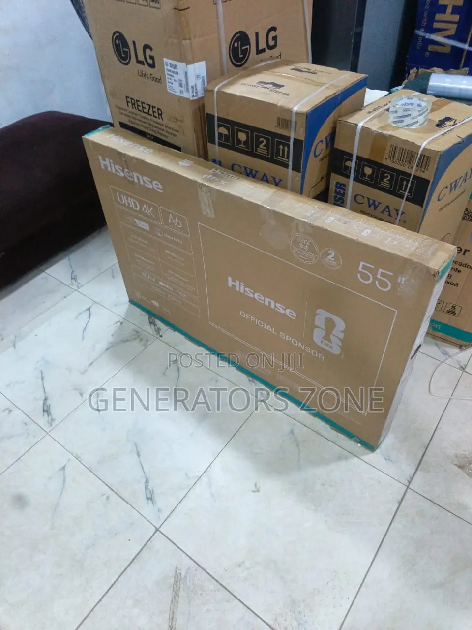 Hisense 55 Inch Smart Tv Model 55a6q With HDR Picture Enhancement