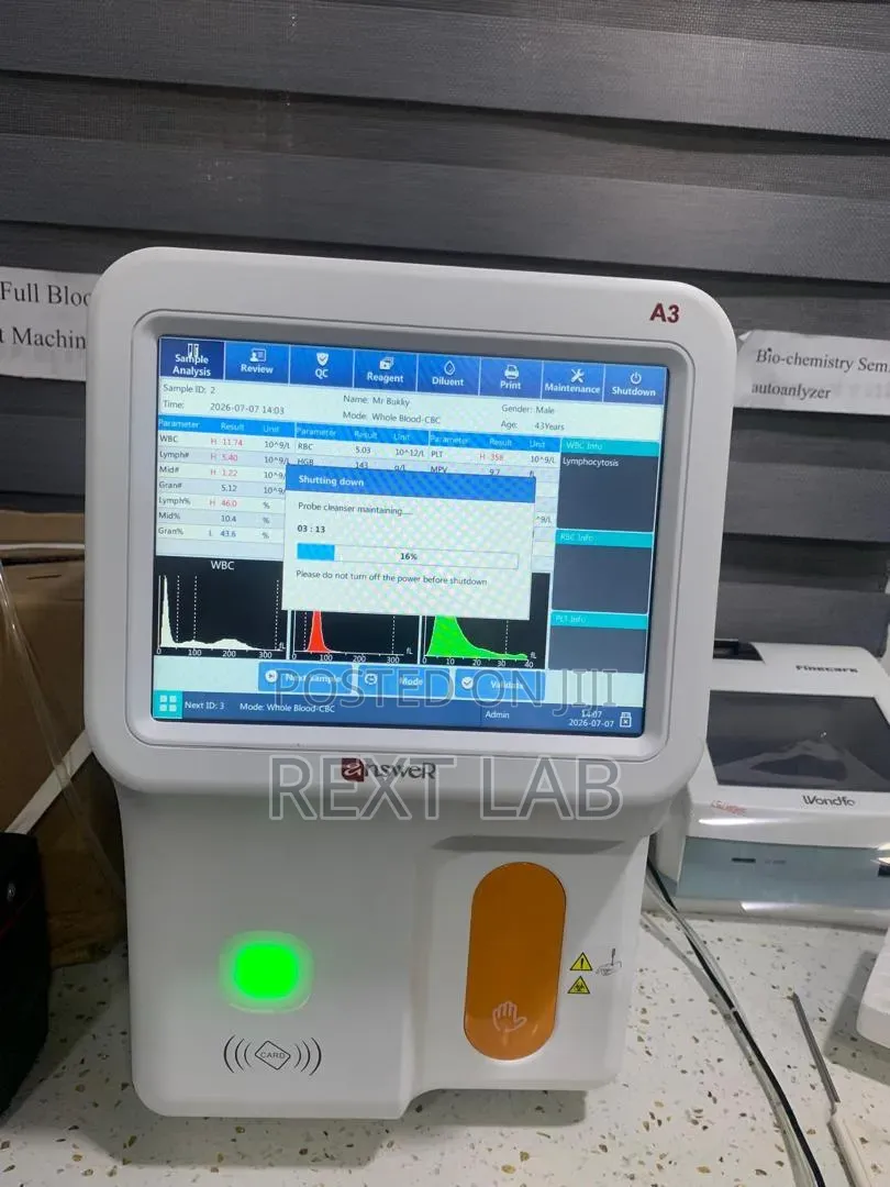 Answer 3-Part Haematology Analyser