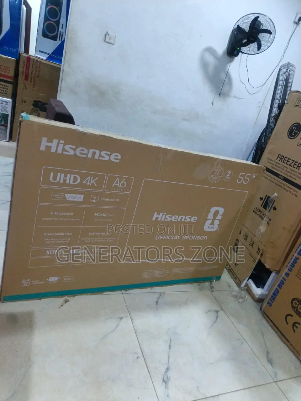 Hisense 55-Inch Smart Tv With Uhd Resolution